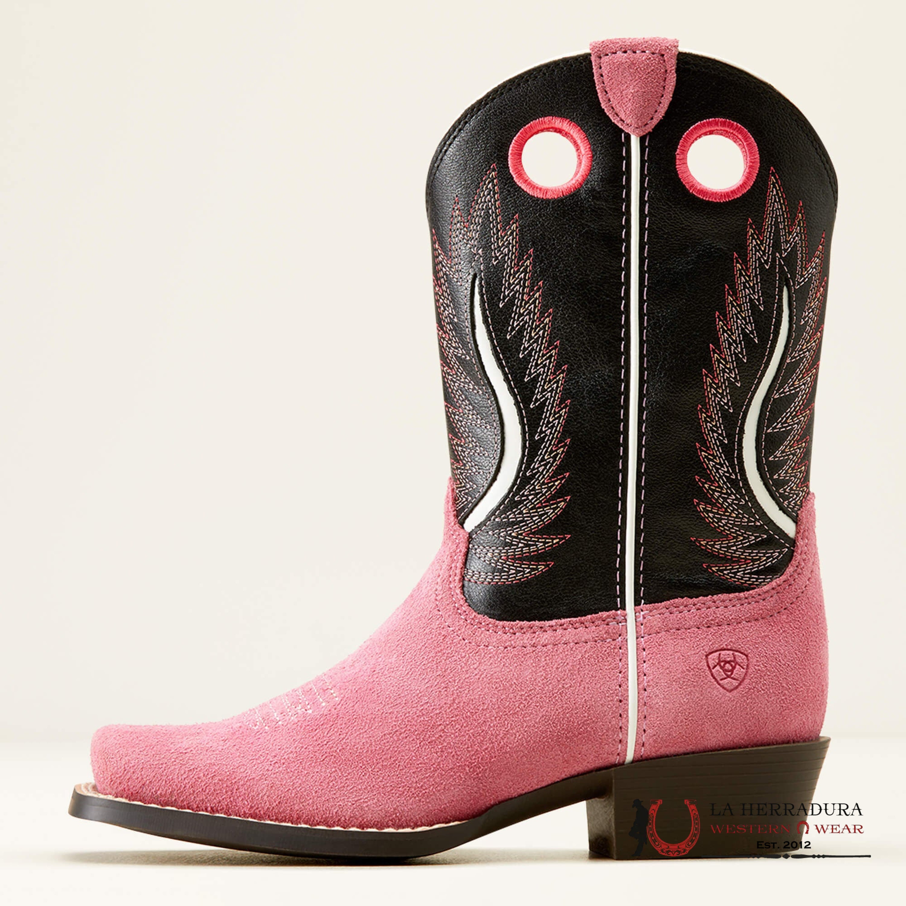 ARIAT KIDS FUTURITY FORT WORTH HAUTE PINK SUEDE -10050880 NIÑOS