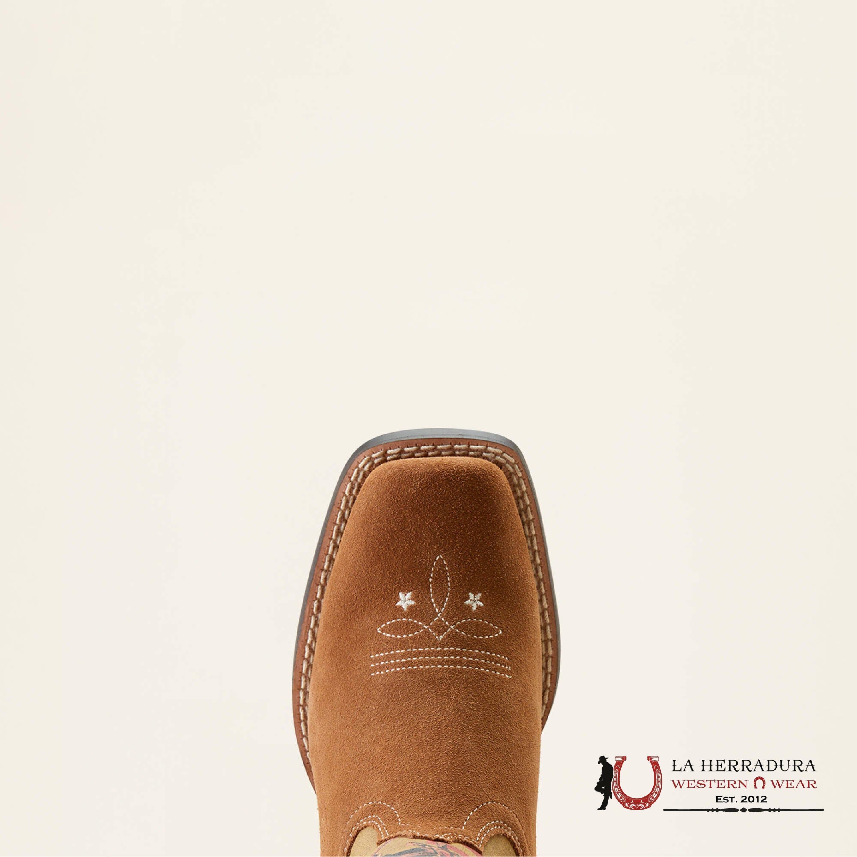 ARIAT KIDS FUTURITY RODEO CHESTNUT SUEDE/AMERICAN COWBOY -10050965 NIÑOS