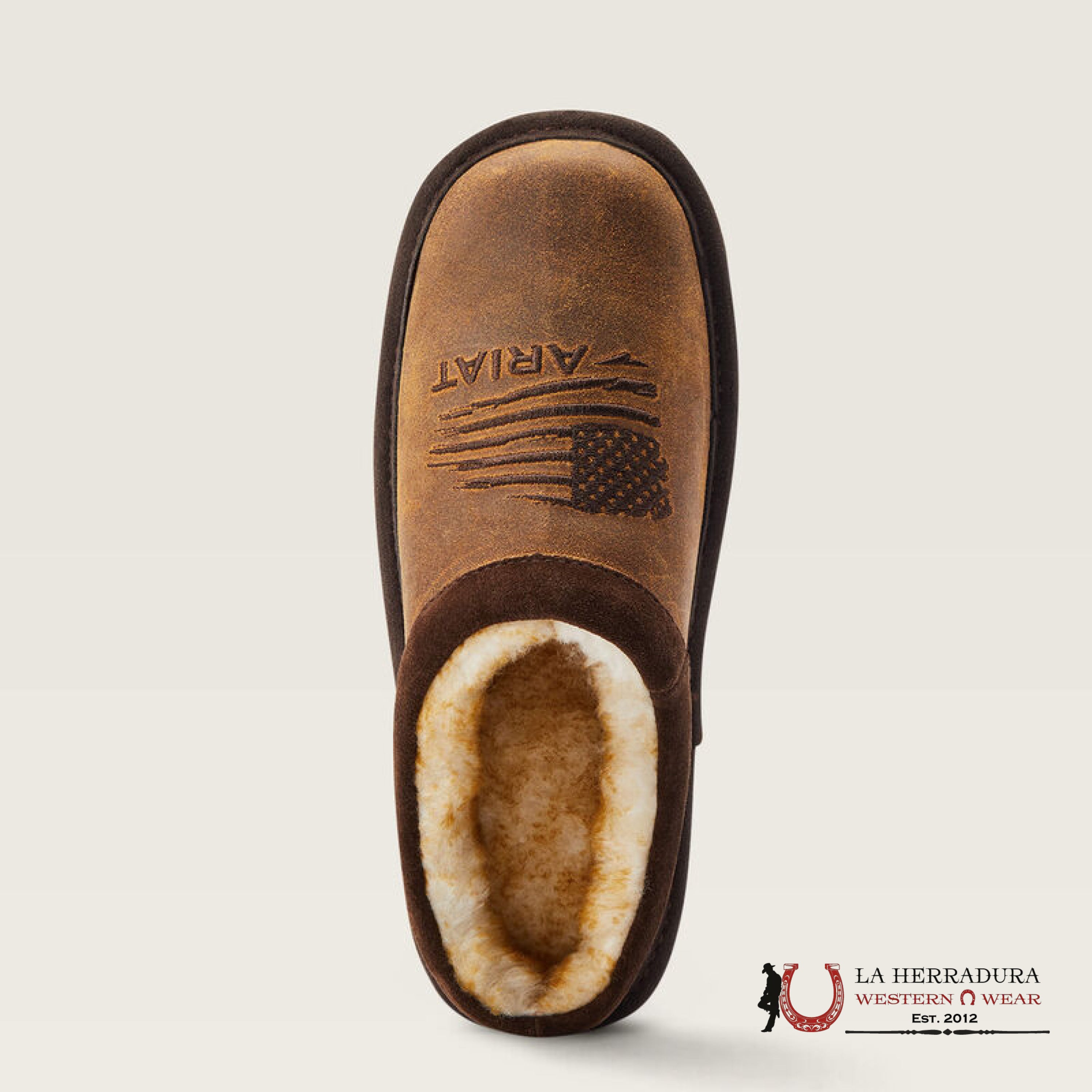 Ariat Kids Patriot Slipper Browm Niños