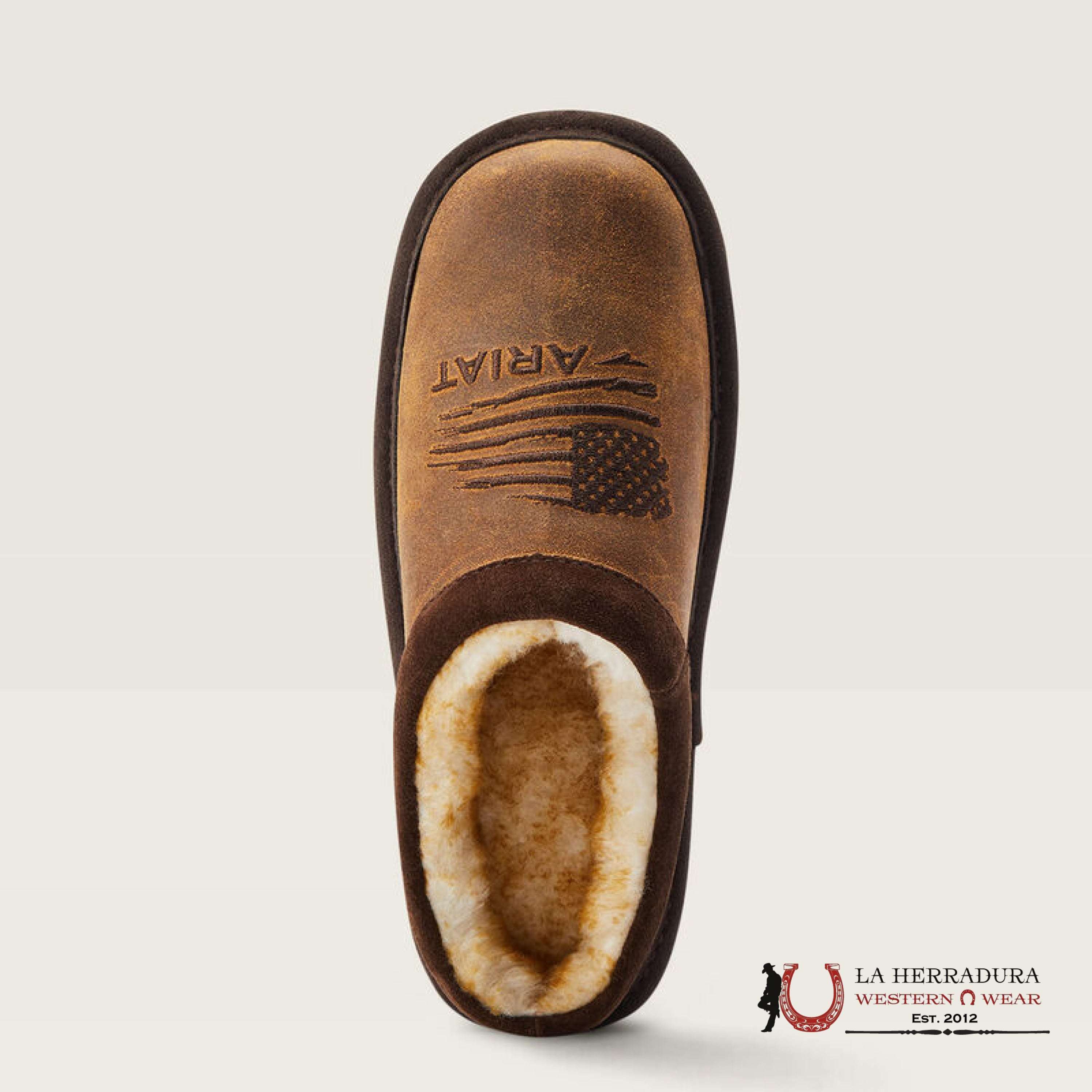 Ariat Kids Patriot Slipper Browm Niños