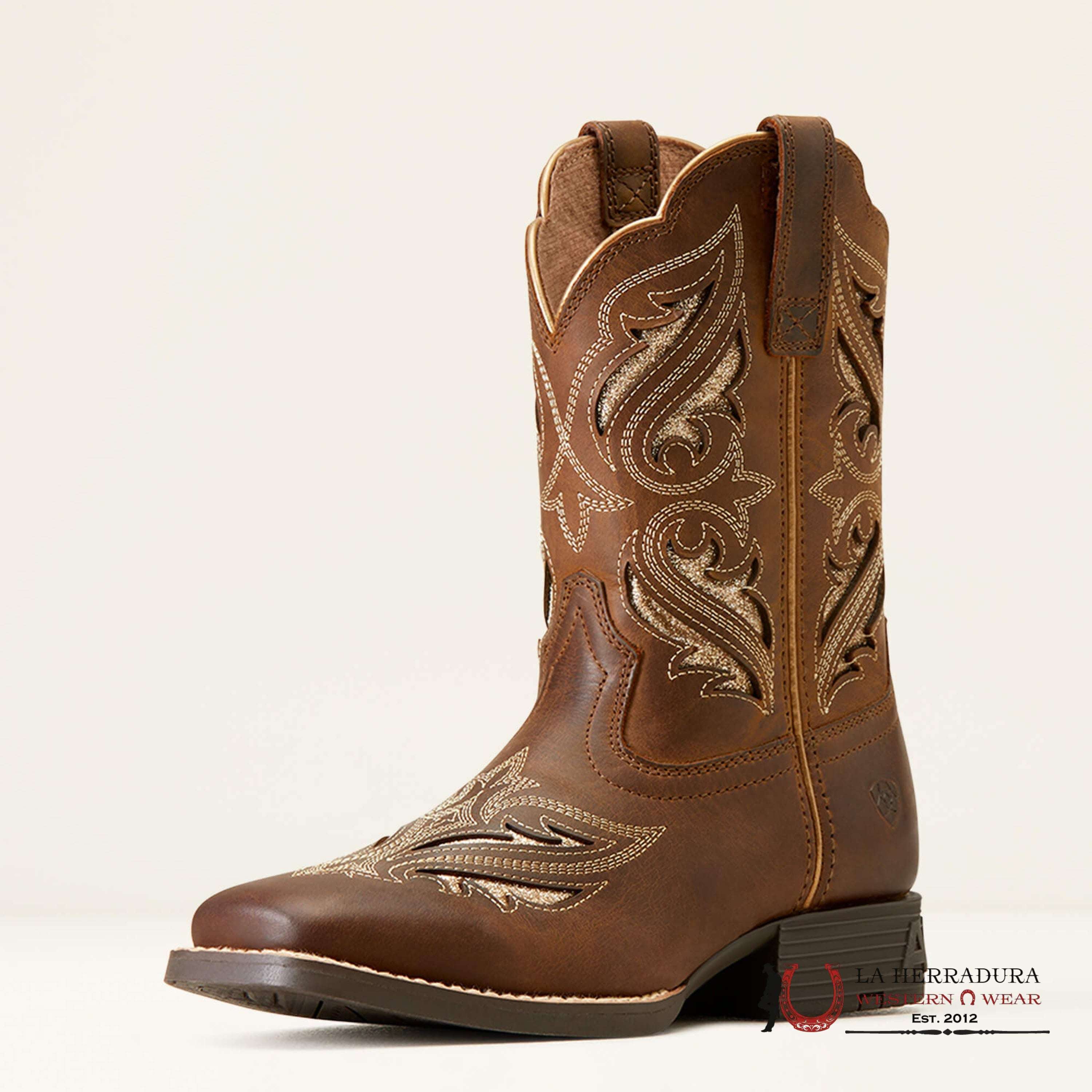 ARIAT KIDS ROUND UP BLISS SASSY BROWN -10046884 NIÑOS