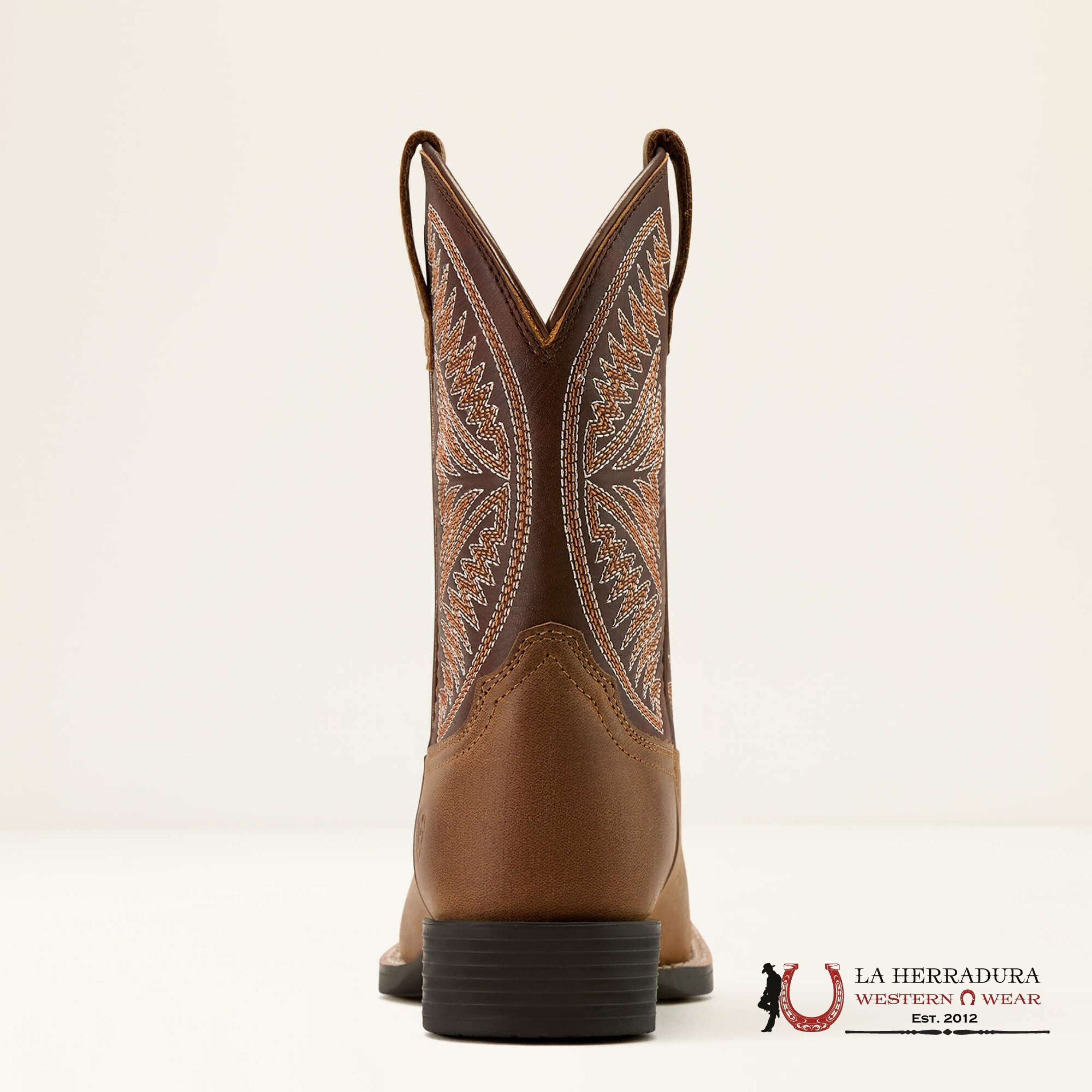 ARIAT KIDS RUIDOSO PEARL/CHOCOLATE BROWN -10061136 NIÑOS