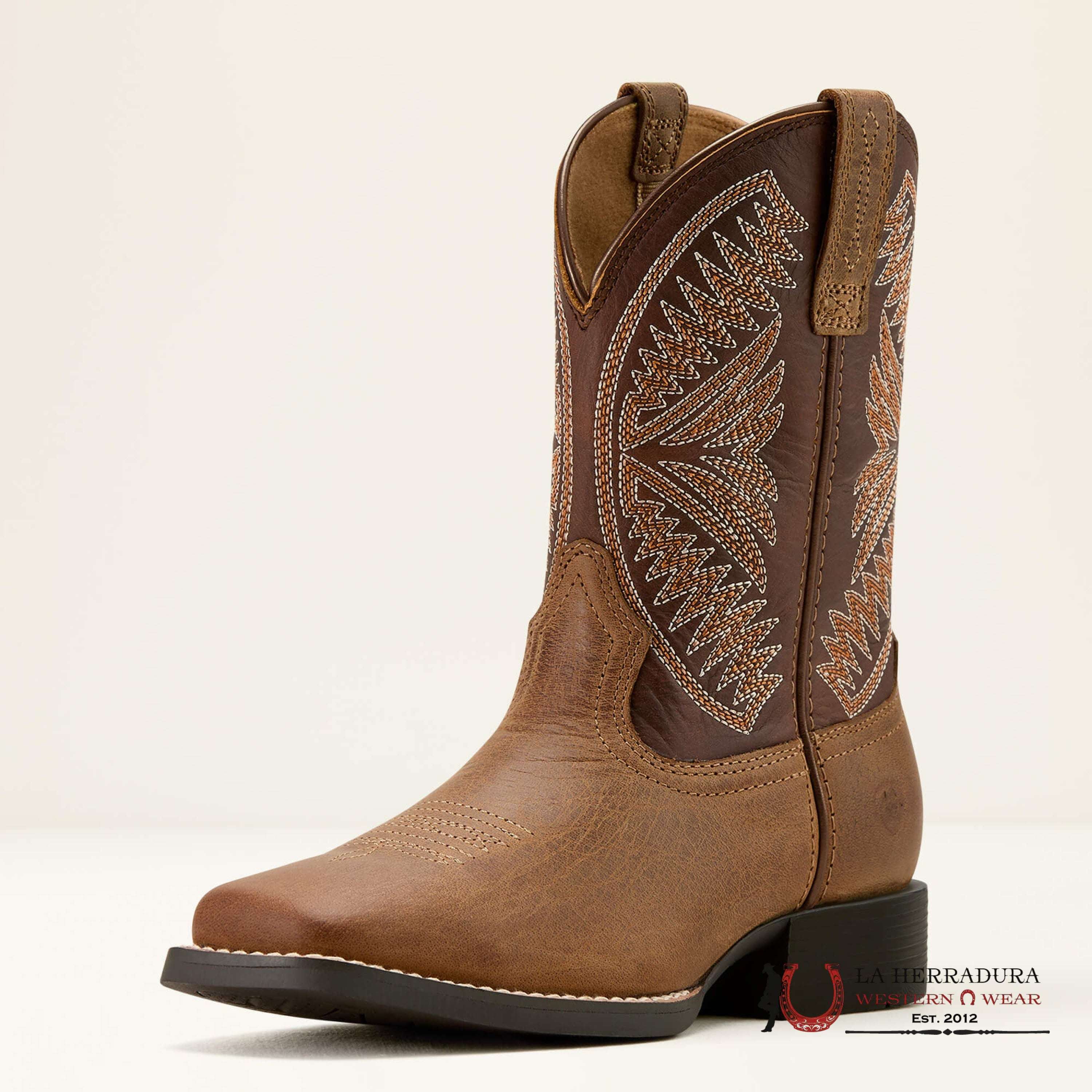 ARIAT KIDS RUIDOSO PEARL/CHOCOLATE BROWN -10061136 NIÑOS