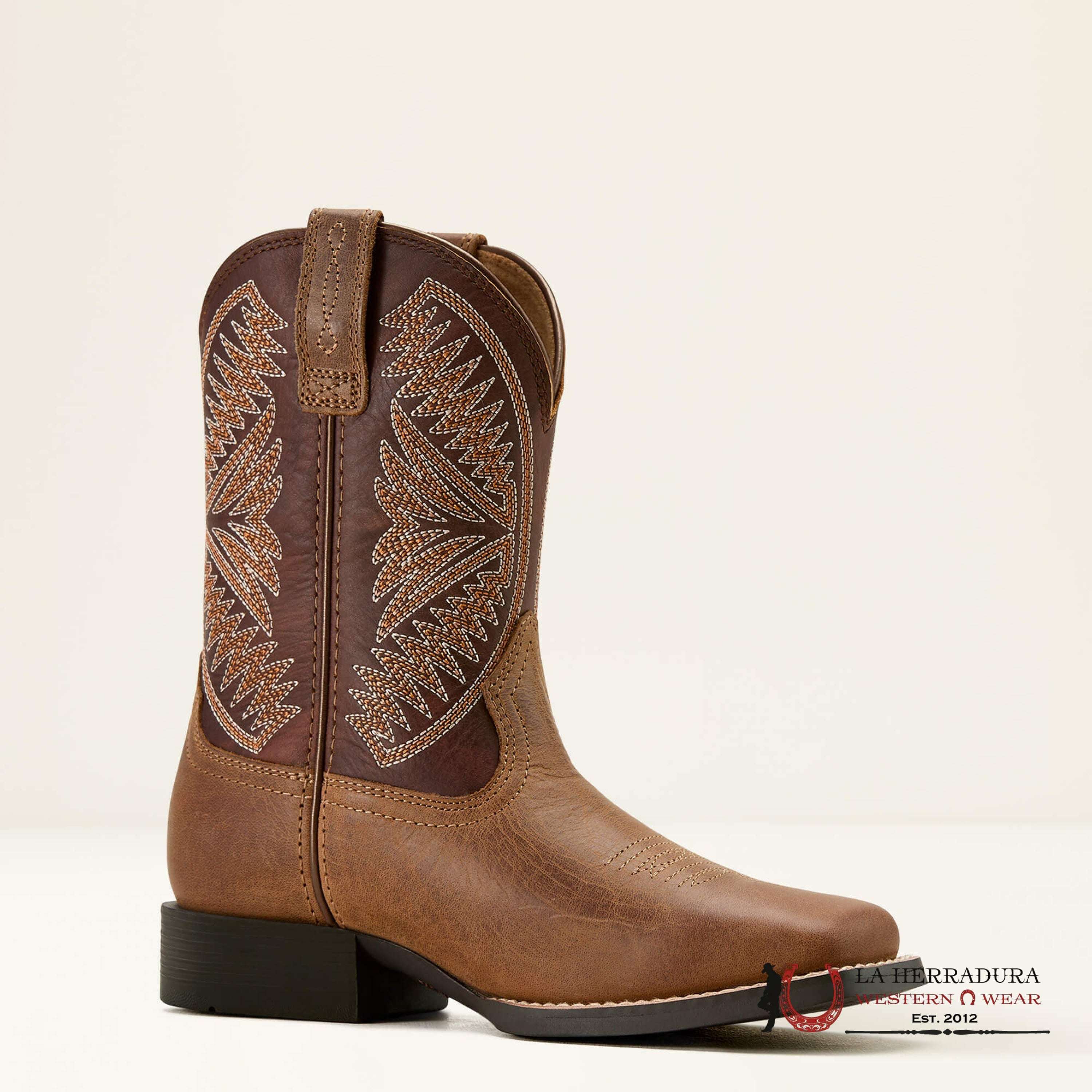 ARIAT KIDS RUIDOSO PEARL/CHOCOLATE BROWN -10061136 NIÑOS