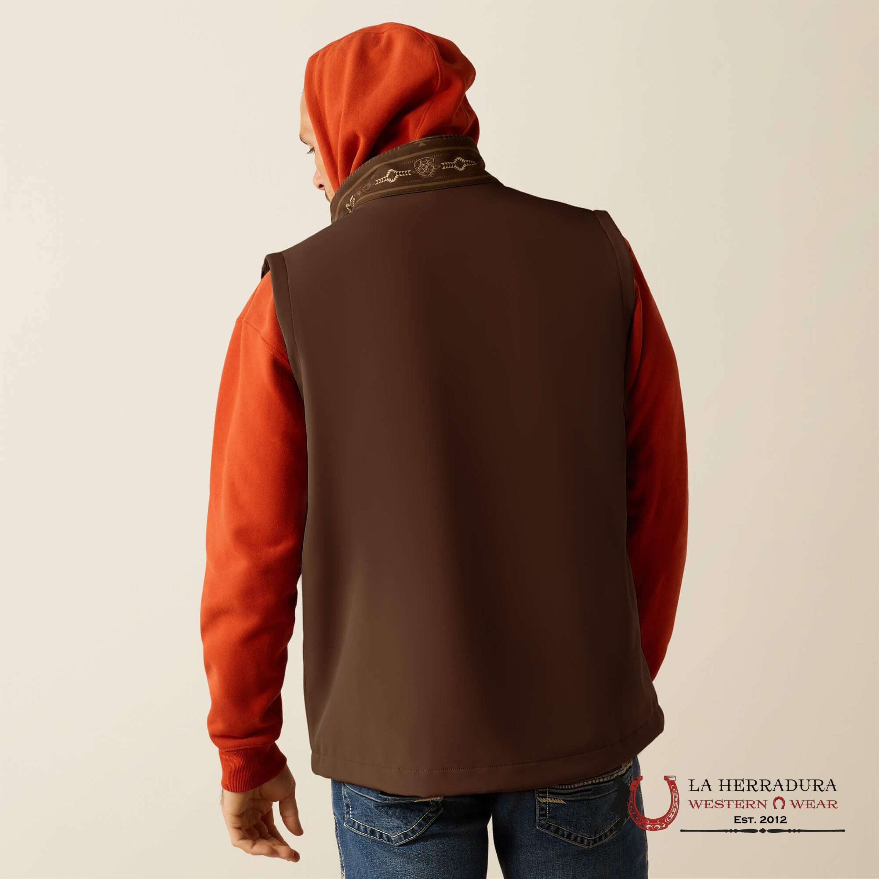 Ariat Logan Softshell Vest Banyan Bark Southwest - 5415 Ropa Hombres