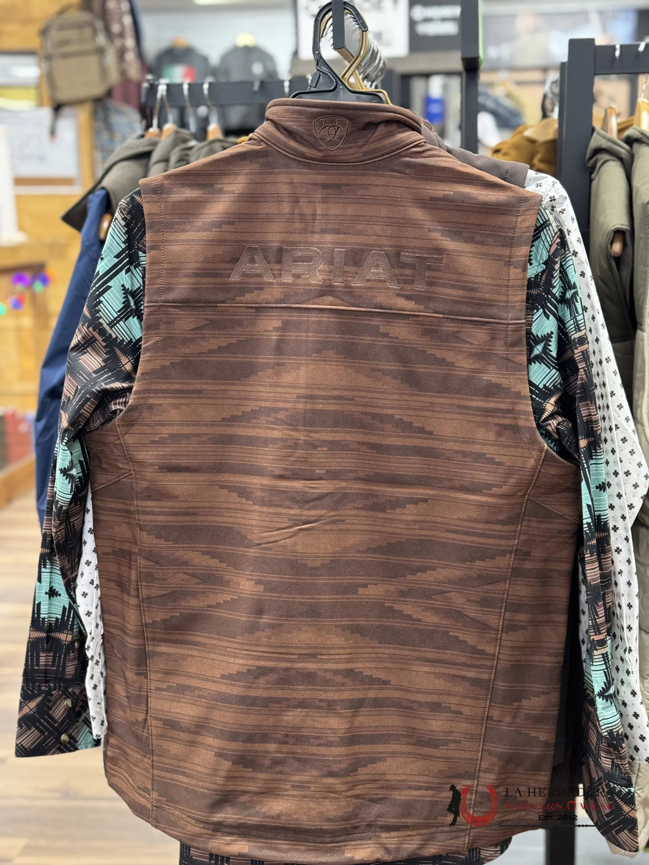 Ariat Logo 2.0 Chimayo Vest Shaved Chocolate Ropa Hombres