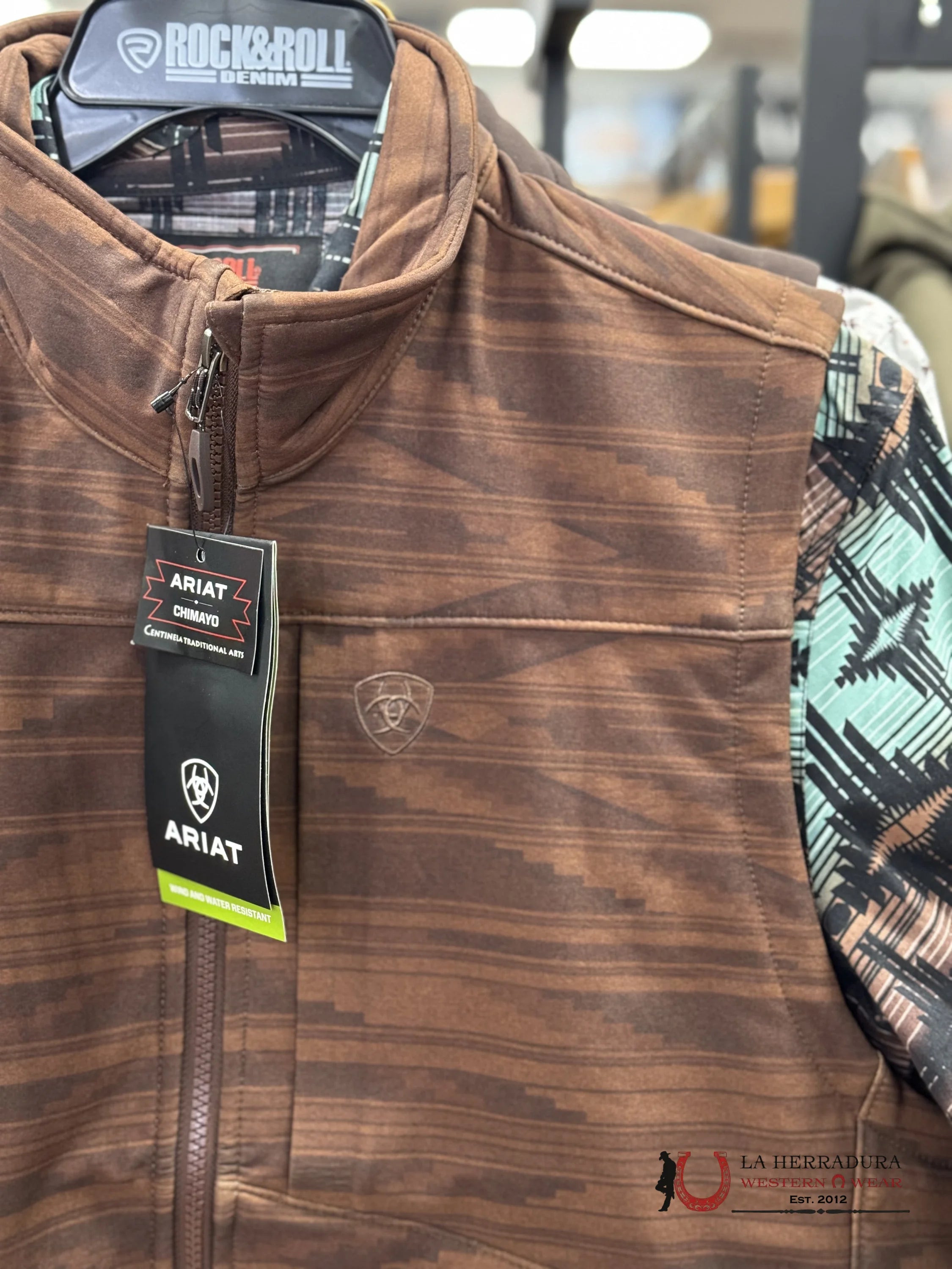 Ariat Logo 2.0 Chimayo Vest Shaved Chocolate Ropa Hombres