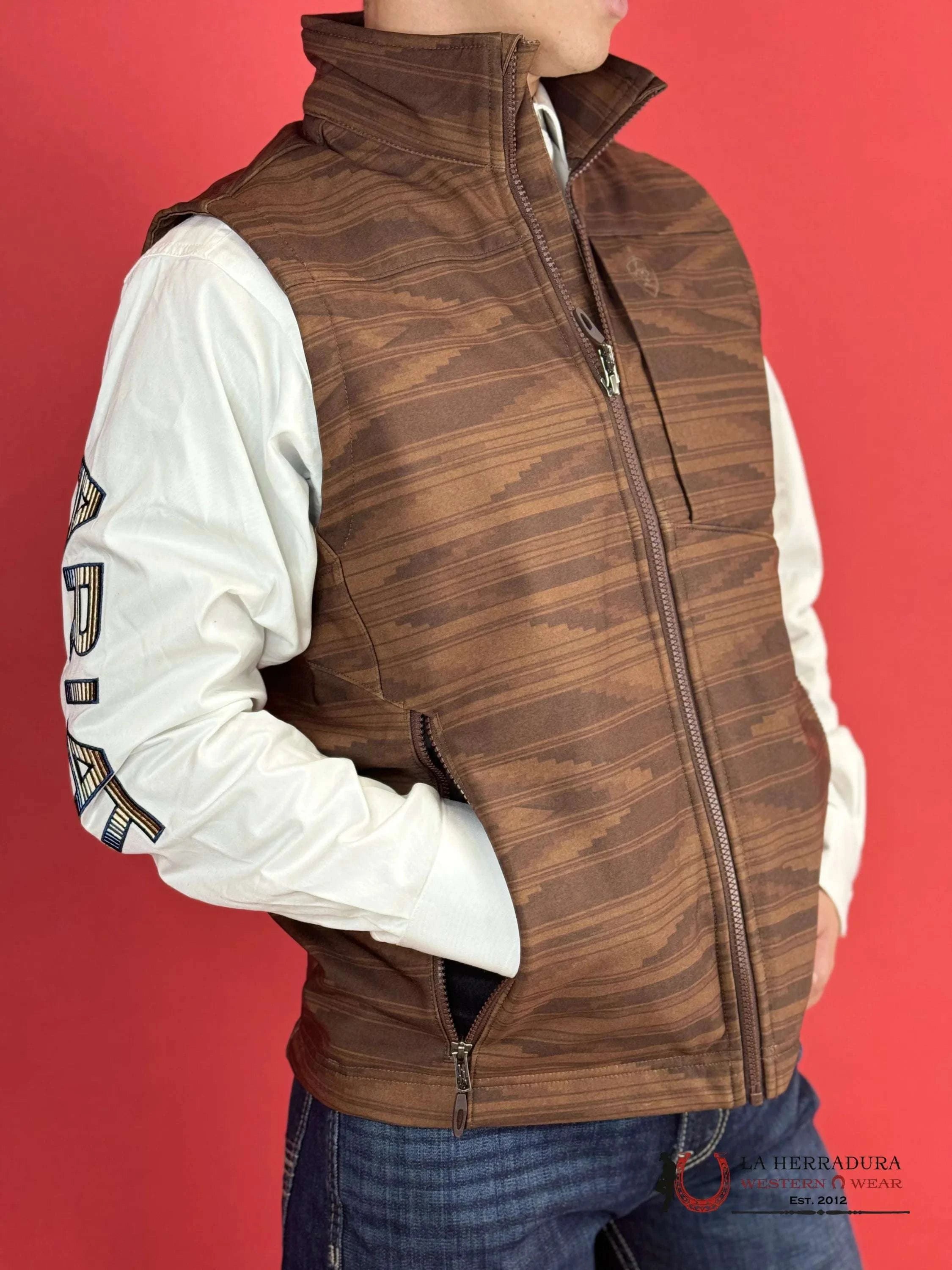 Ariat Logo 2.0 Chimayo Vest Shaved Chocolate Ropa Hombres