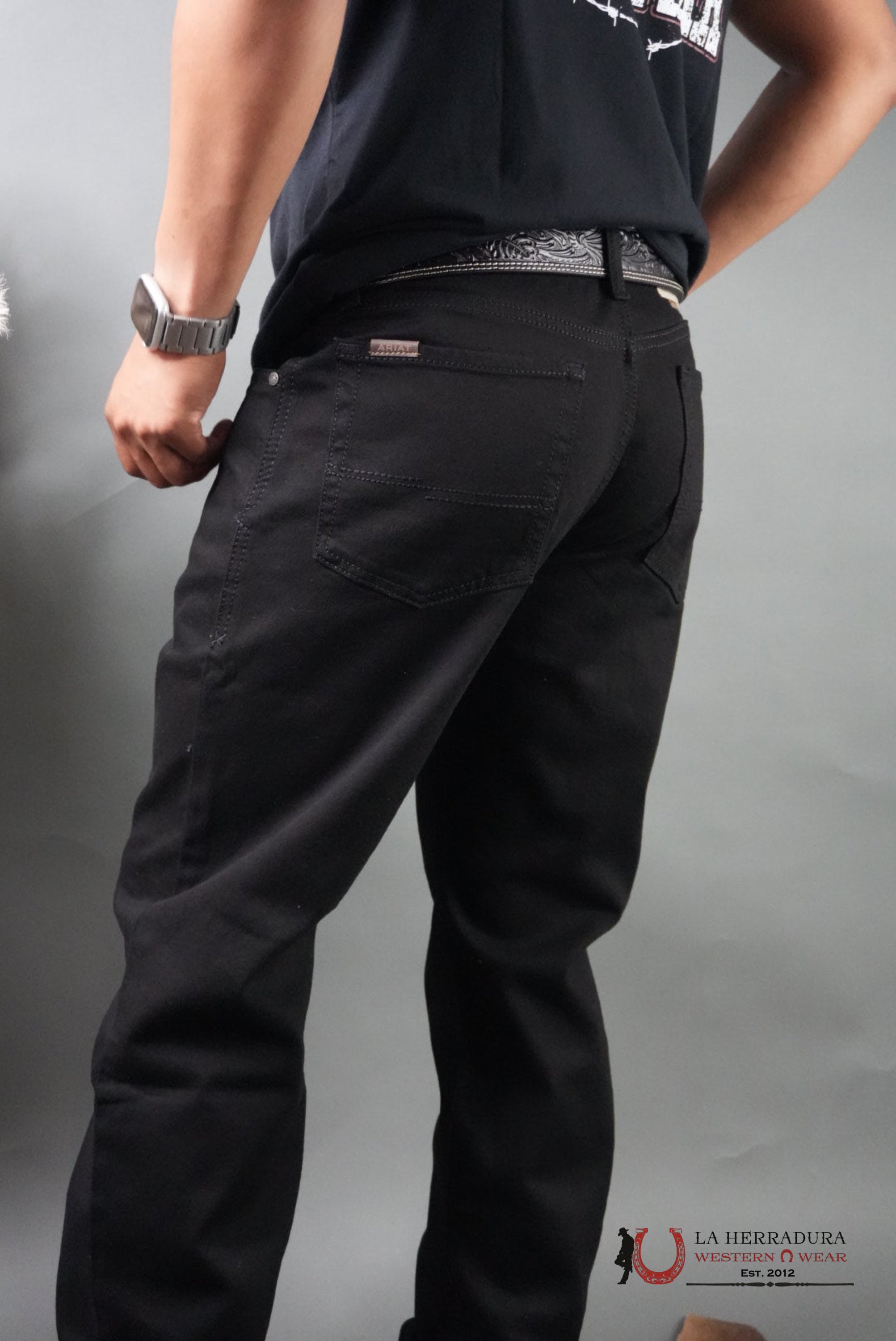 Ariat M4 Men’s Relaxed Bootcut Black Jeans - 0592 ARIAT JEANS