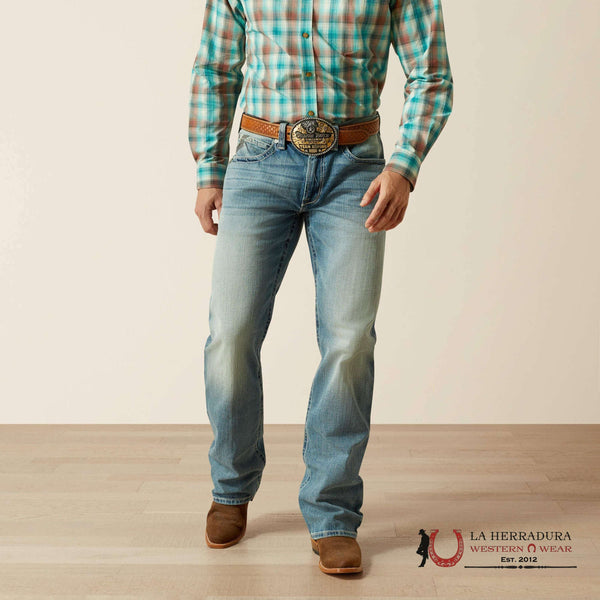 ARIAT MEN JEAN M4 SHASTA RELAXED BOOTCUT 10061732