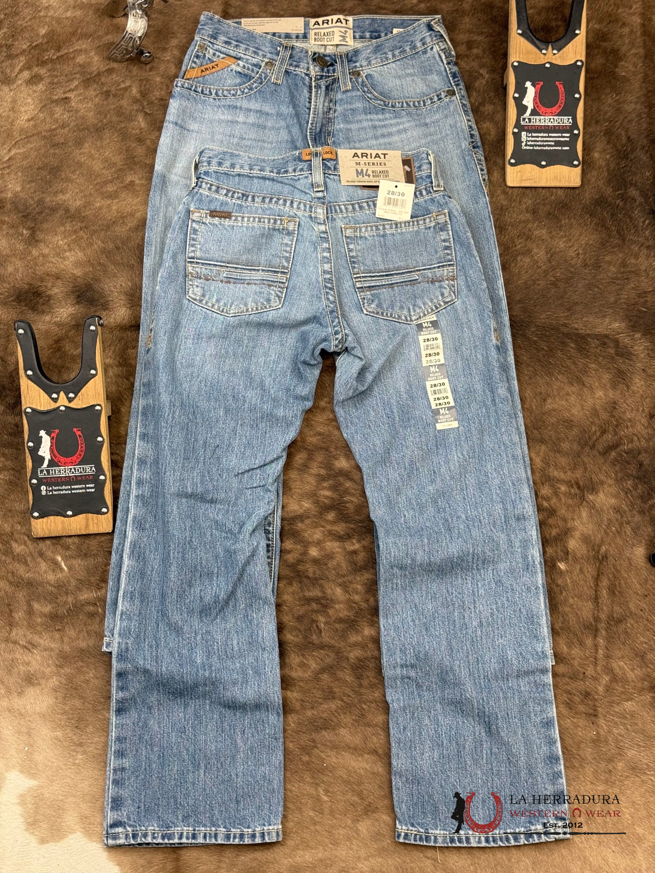 ARIAT MEN JEAN M4 Relaxed Boot Cut Corralitos - 8936 ARIAT JEANS