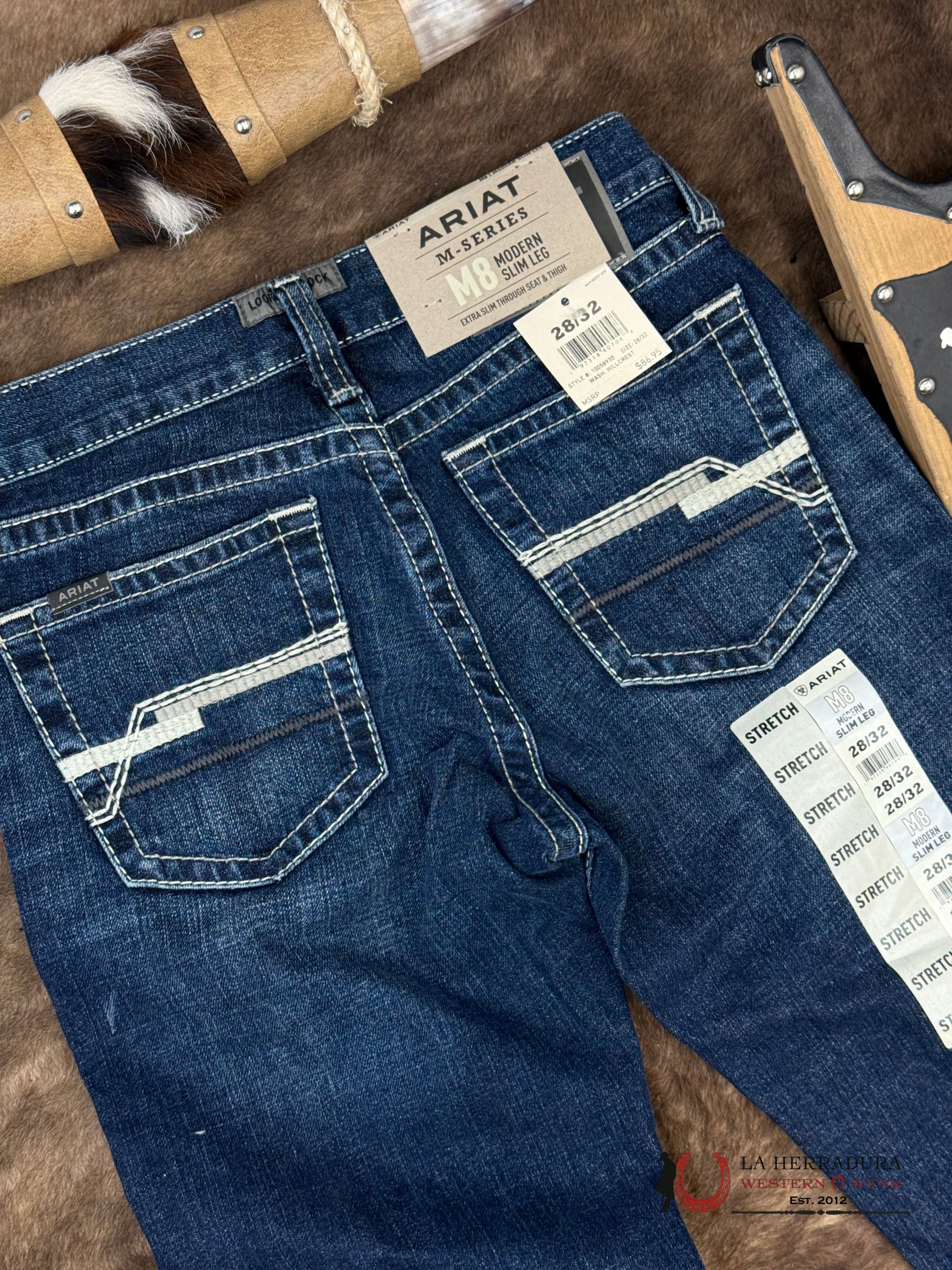 ARIAT MEN JEAN M8 Modern Slim Leg Hillcrest - 8930 ARIAT JEANS