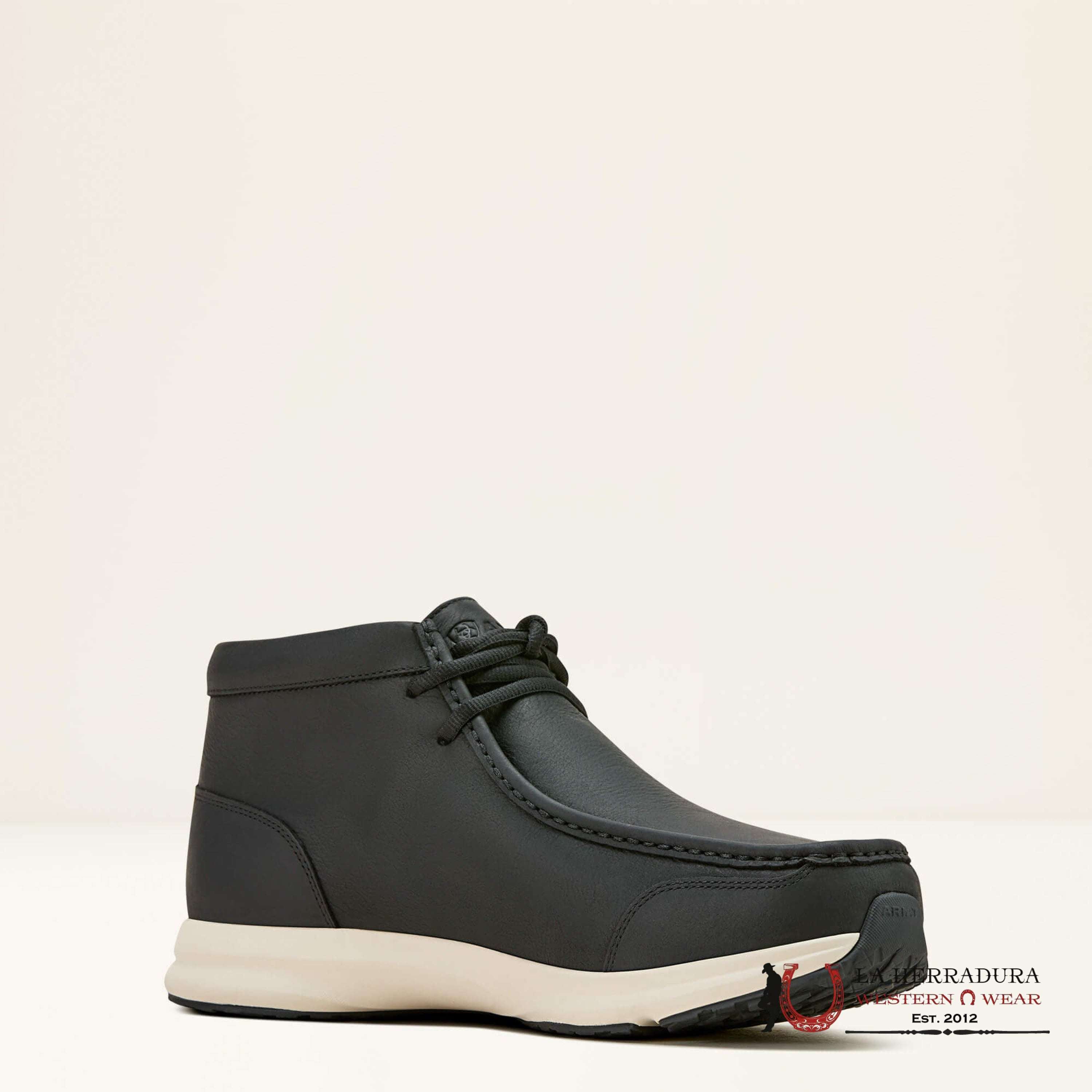 ARIAT MEN SPITFIRE H20 SATIN BLACK WATERPROOF 10061186 ZAPATOS HOMBRES