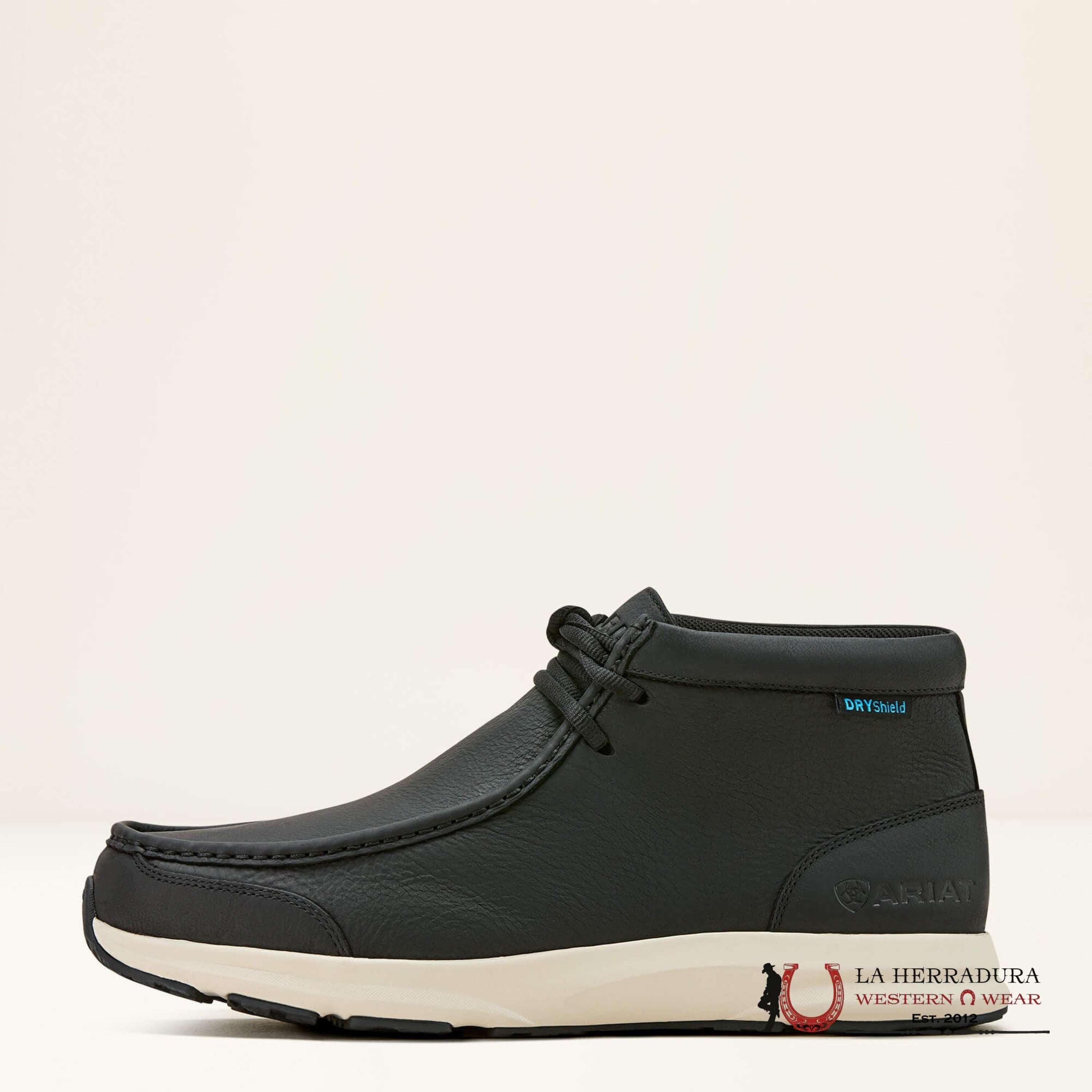 ARIAT MEN SPITFIRE H20 SATIN BLACK WATERPROOF 10061186 ZAPATOS HOMBRES
