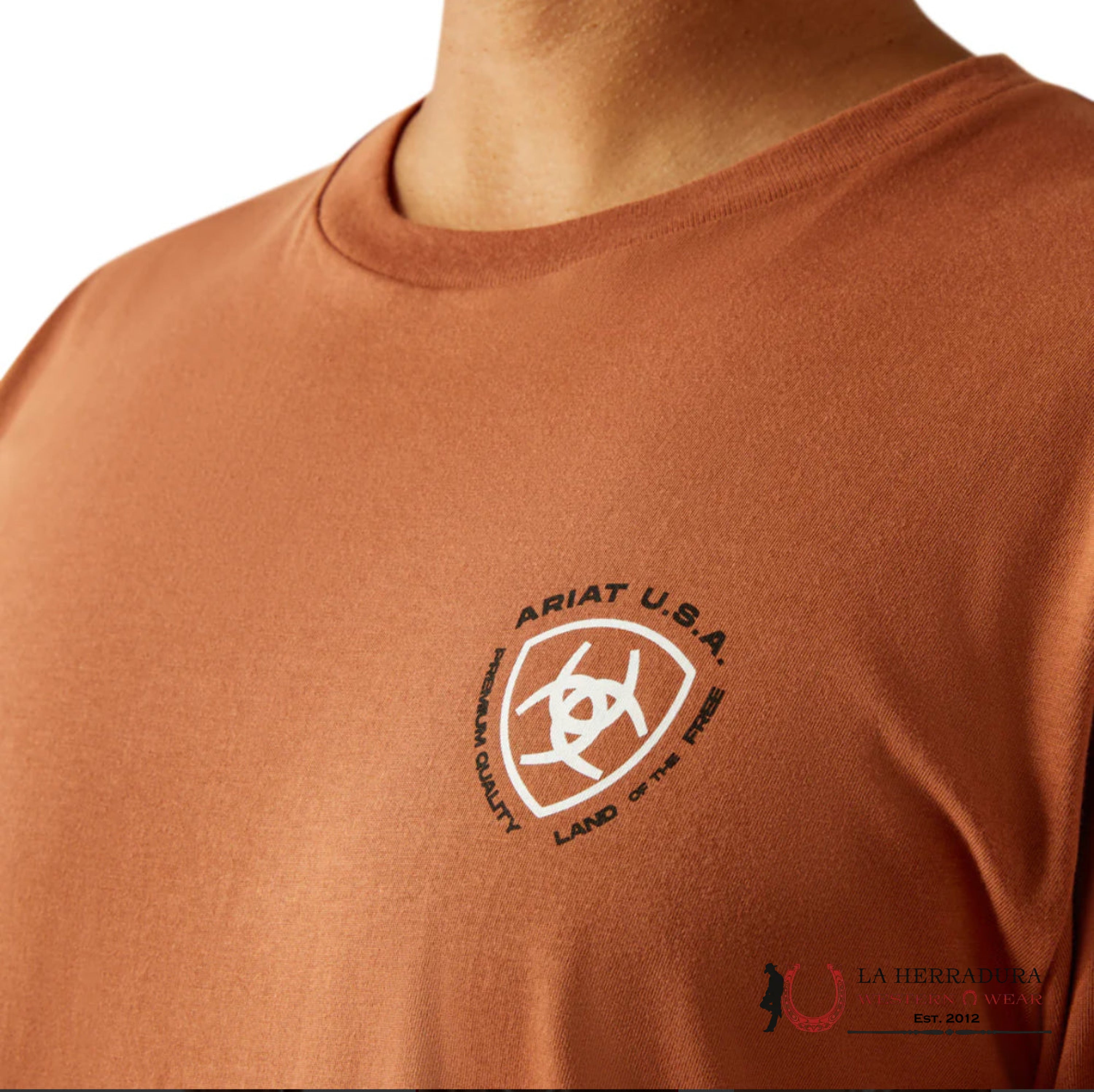 ARIAT MEN T-SHIRT LOFT SIMPLE SEAL 10058887 ROPA HOMBRES