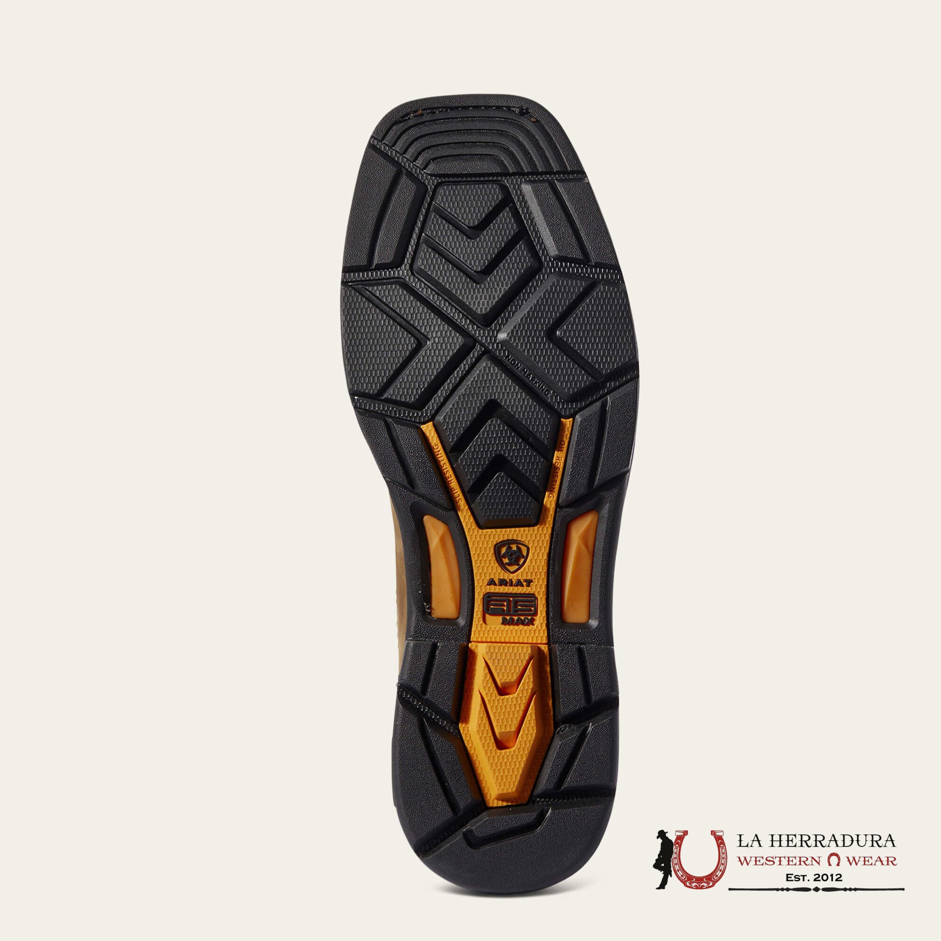 ARIAT MEN WORK BOOT H20 CARBON TOE DISTRESSED BRIEN BRAVO WIDE SQUARE TOE WATERPROOF 10031483