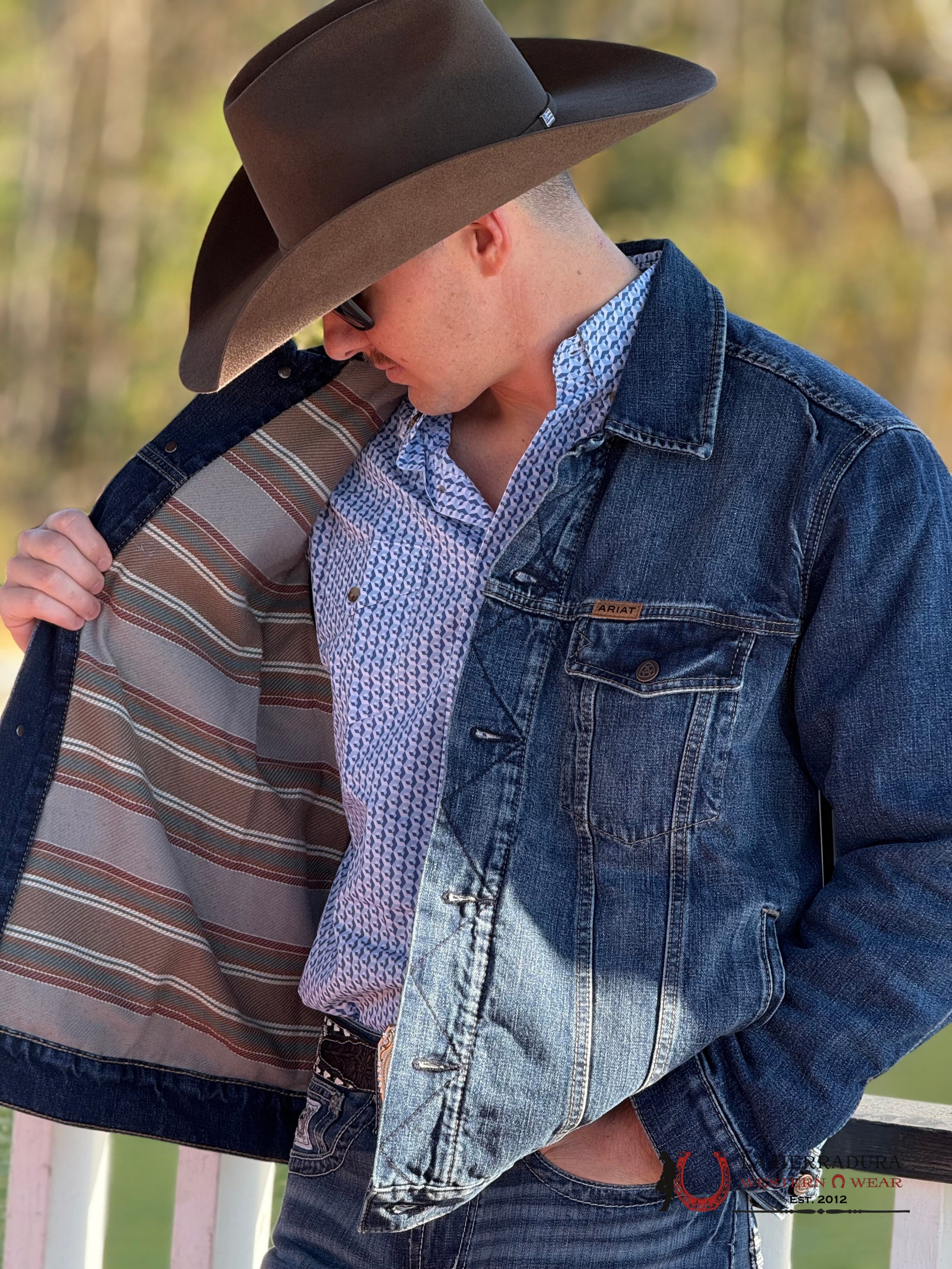 Ariat Mens Blanket Lined Truckee Jacket Victor - 1865 Ropa Hombres