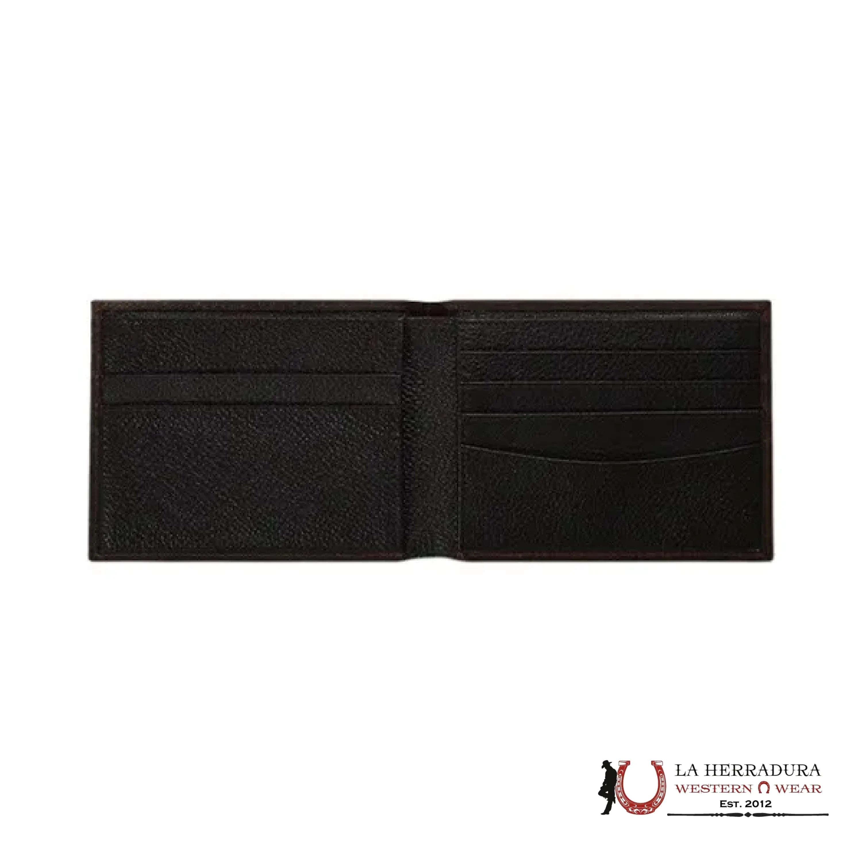ARIAT MENS BROWM MEXICO BI-FOLD WALLET-A35507282 ACCESORIOS
