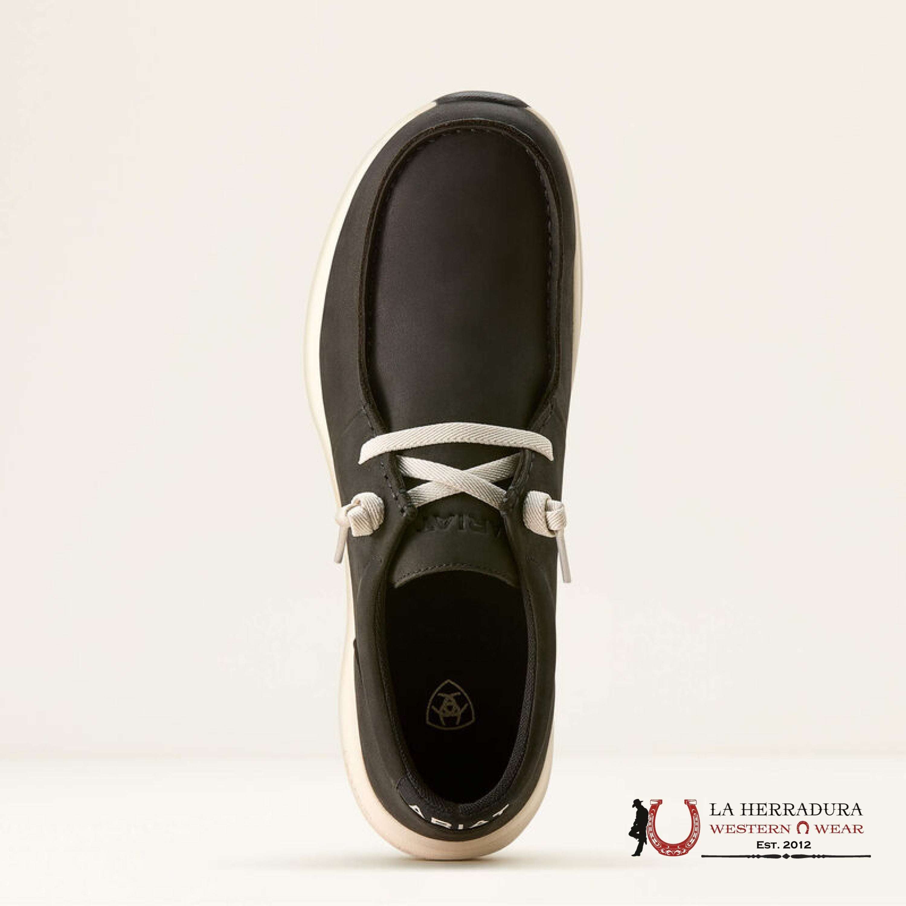 Ariat Mens Buckeye Satin Black Shoes Zapatos Hombres