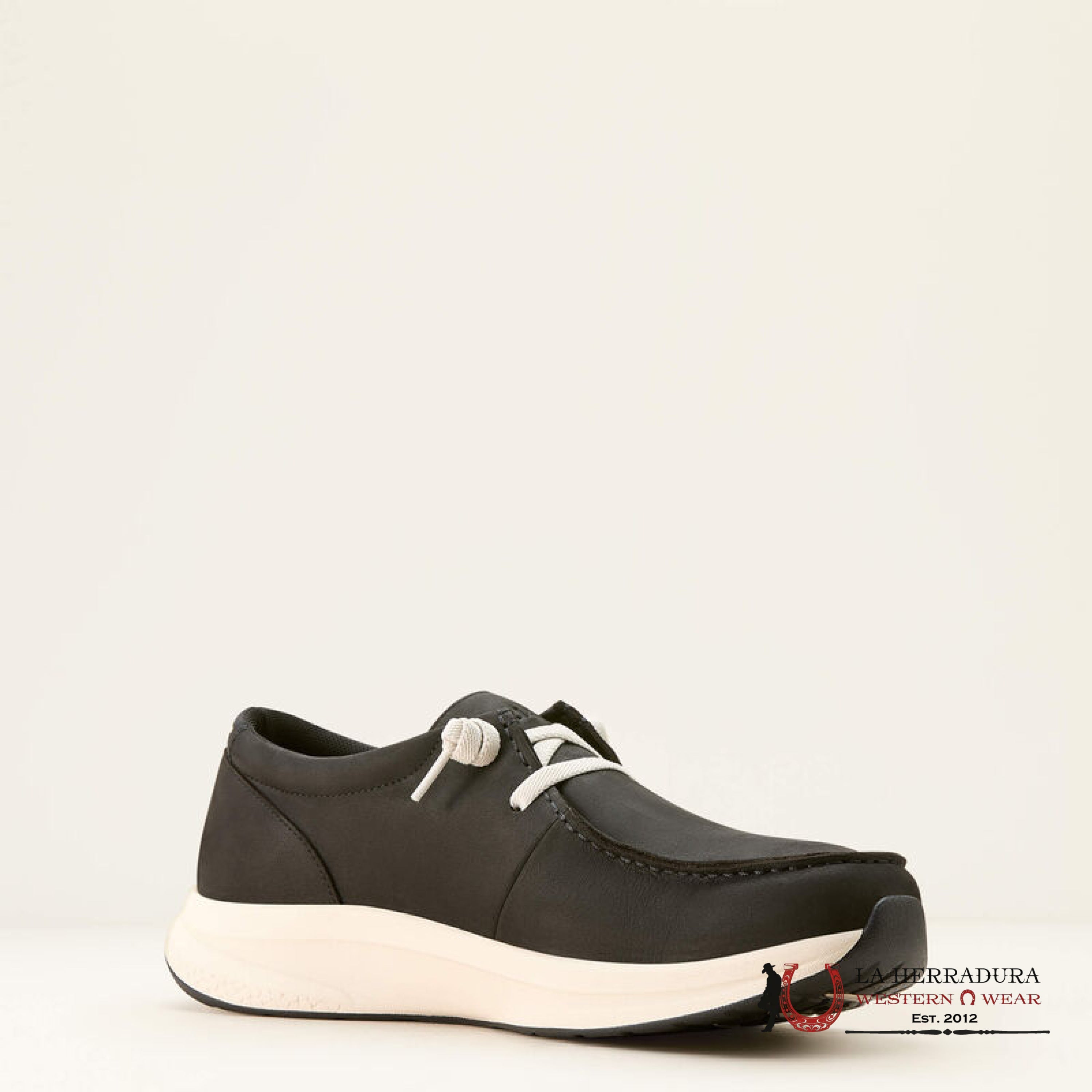 Ariat Mens Buckeye Satin Black Shoes Zapatos Hombres