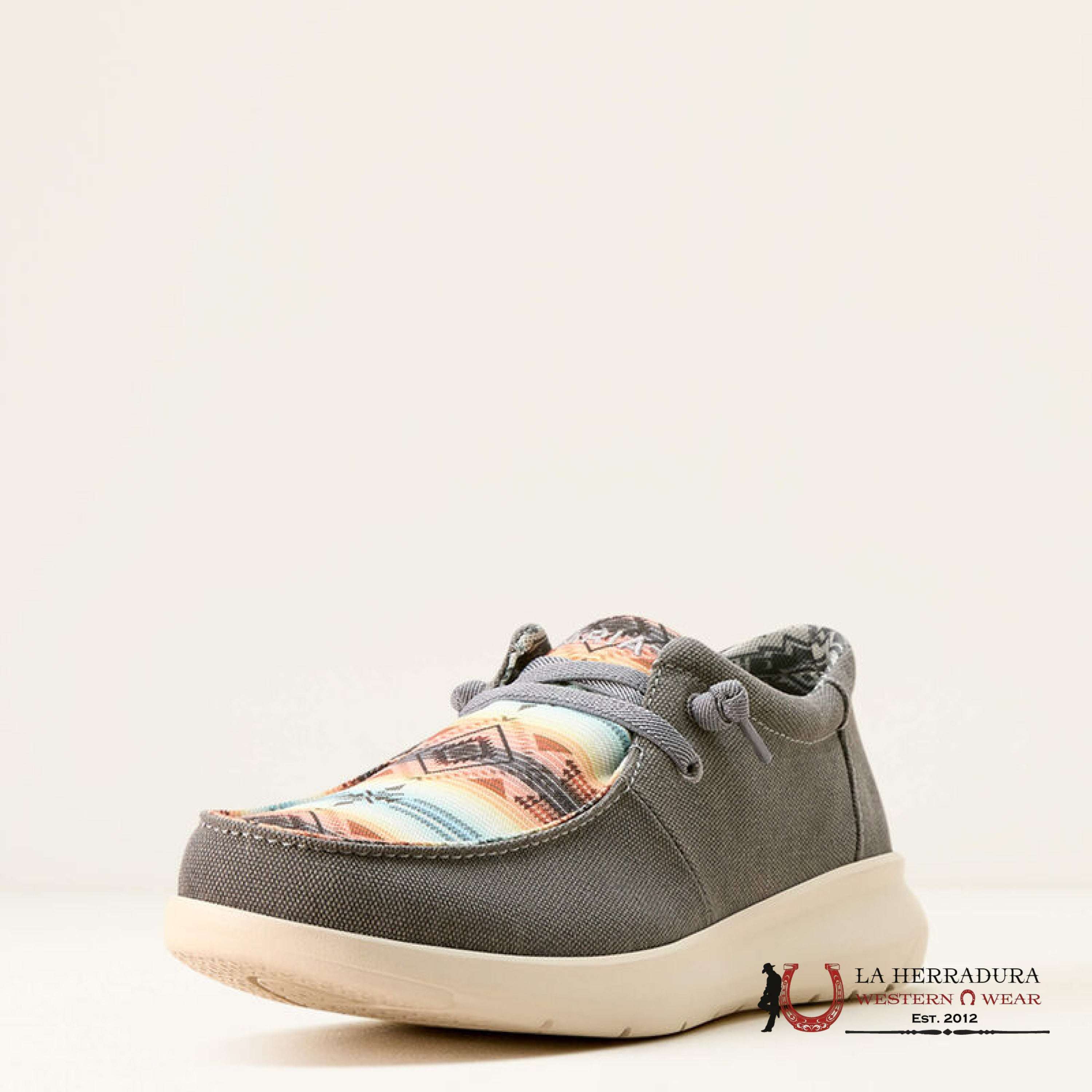 Ariat Mens Hilo Charcoal / Salado Sunset Zapatos Hombres
