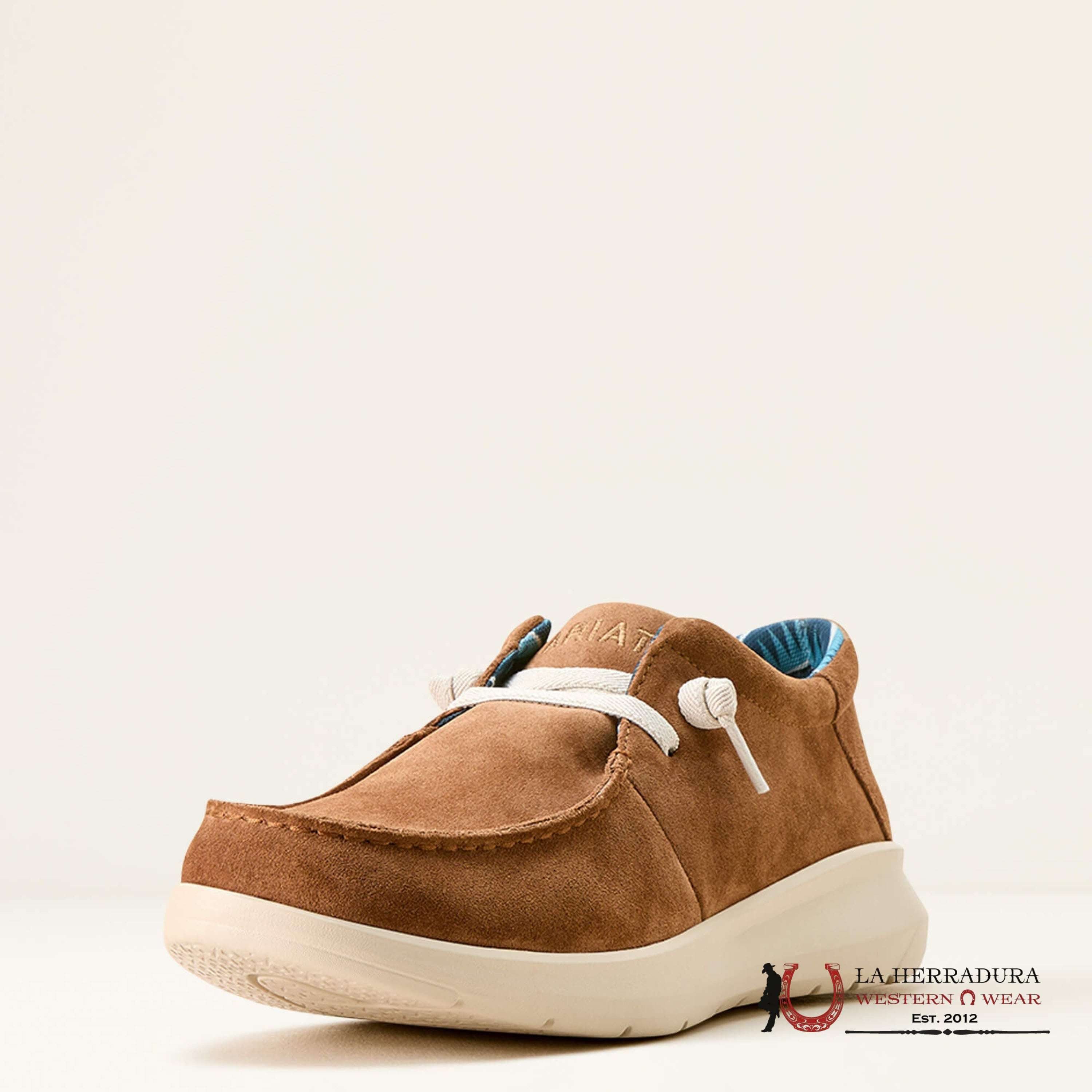 ARIAT MENS HILO CHESTNUT SUEDE 10053589 ZAPATOS HOMBRES