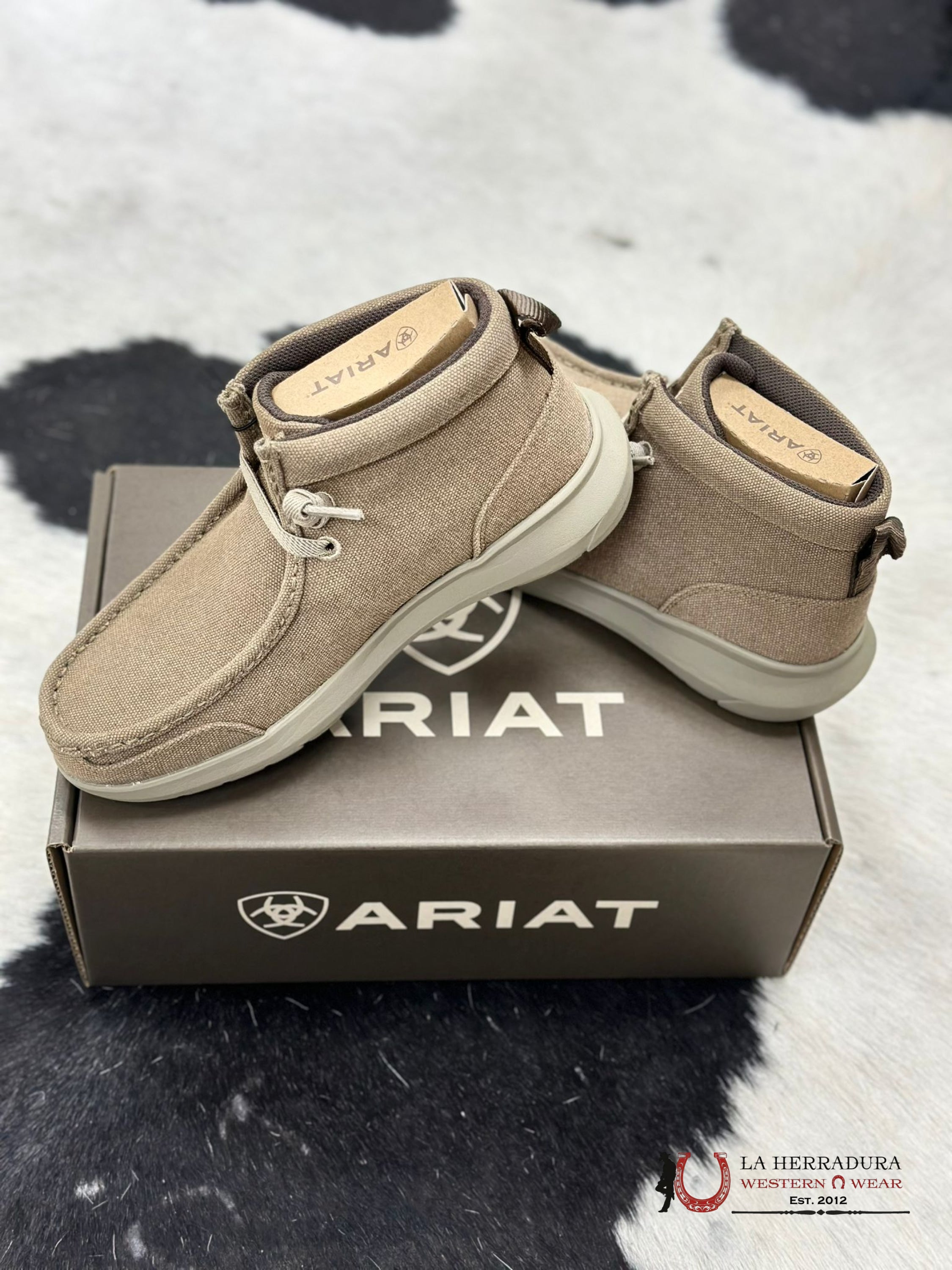 Ariat Mens Hilo Rancher Moc Tan Zapatos Hombres