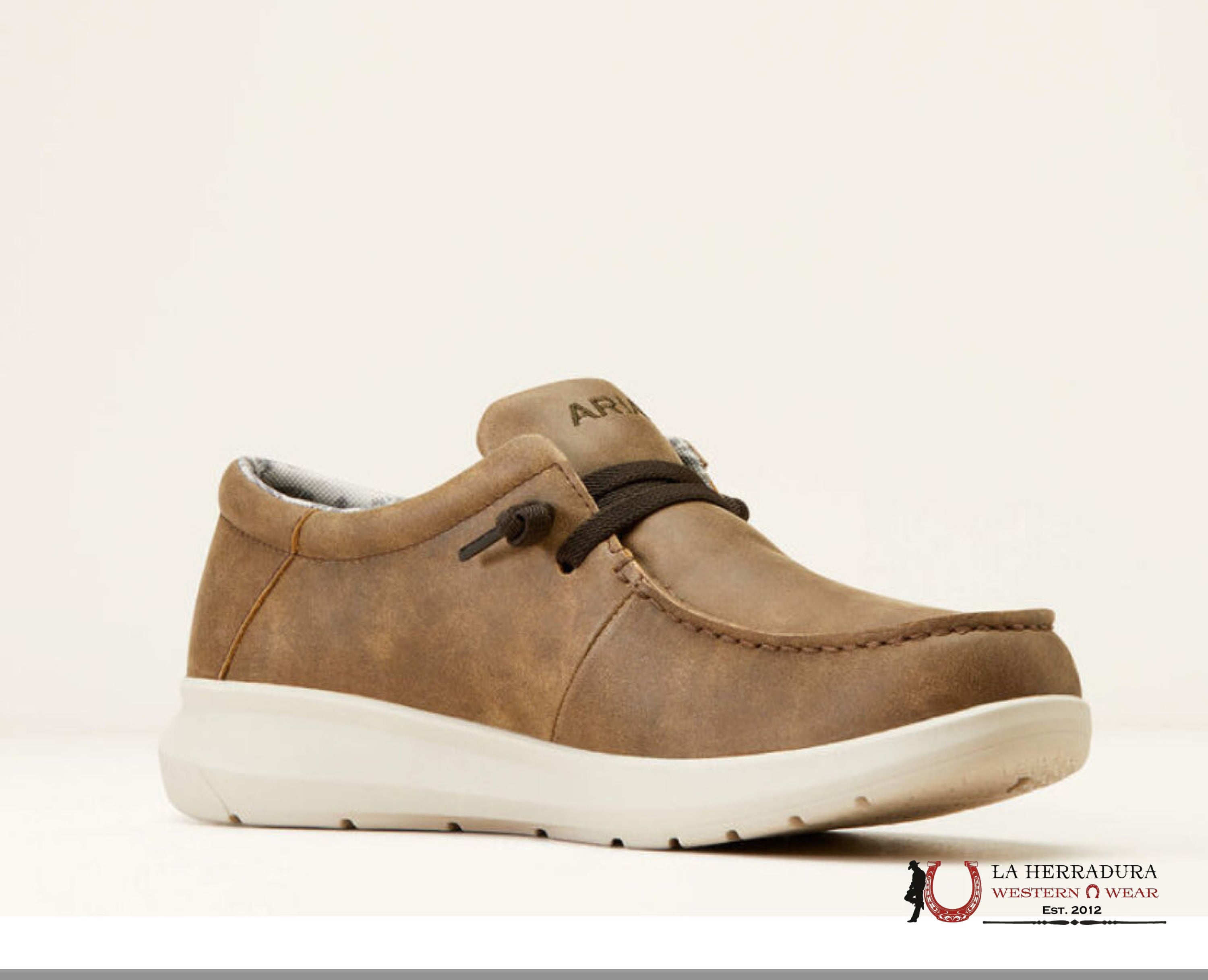 ARIAT MENS HILO STRETCH LACE BROWN BOMBER 10046941 ZAPATOS HOMBRES