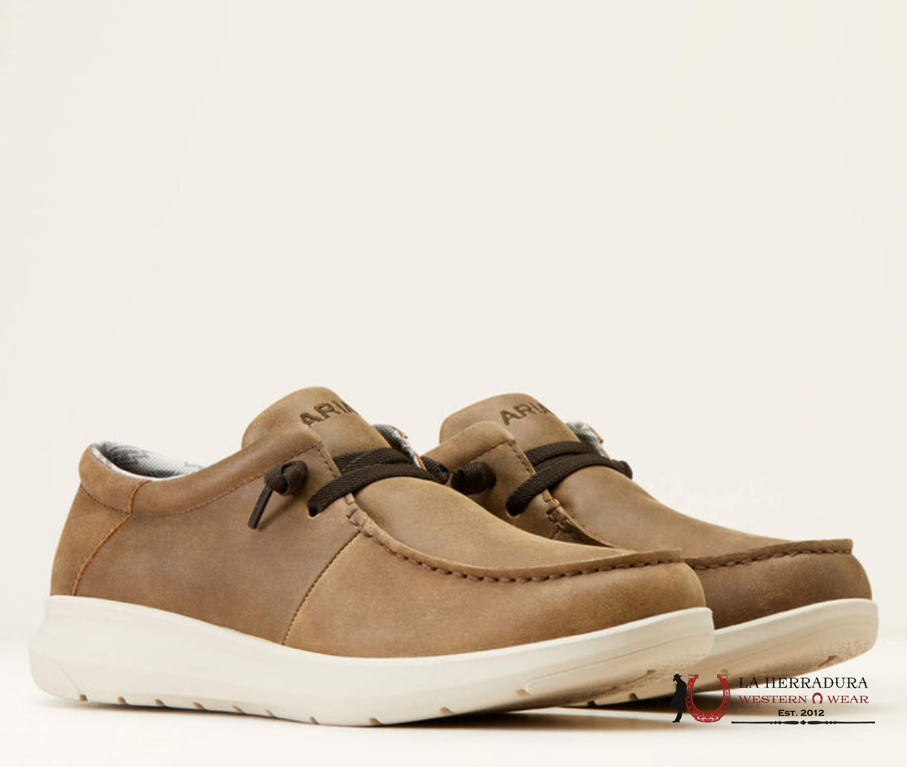 ARIAT MENS HILO STRETCH LACE BROWN BOMBER 10046941 ZAPATOS HOMBRES