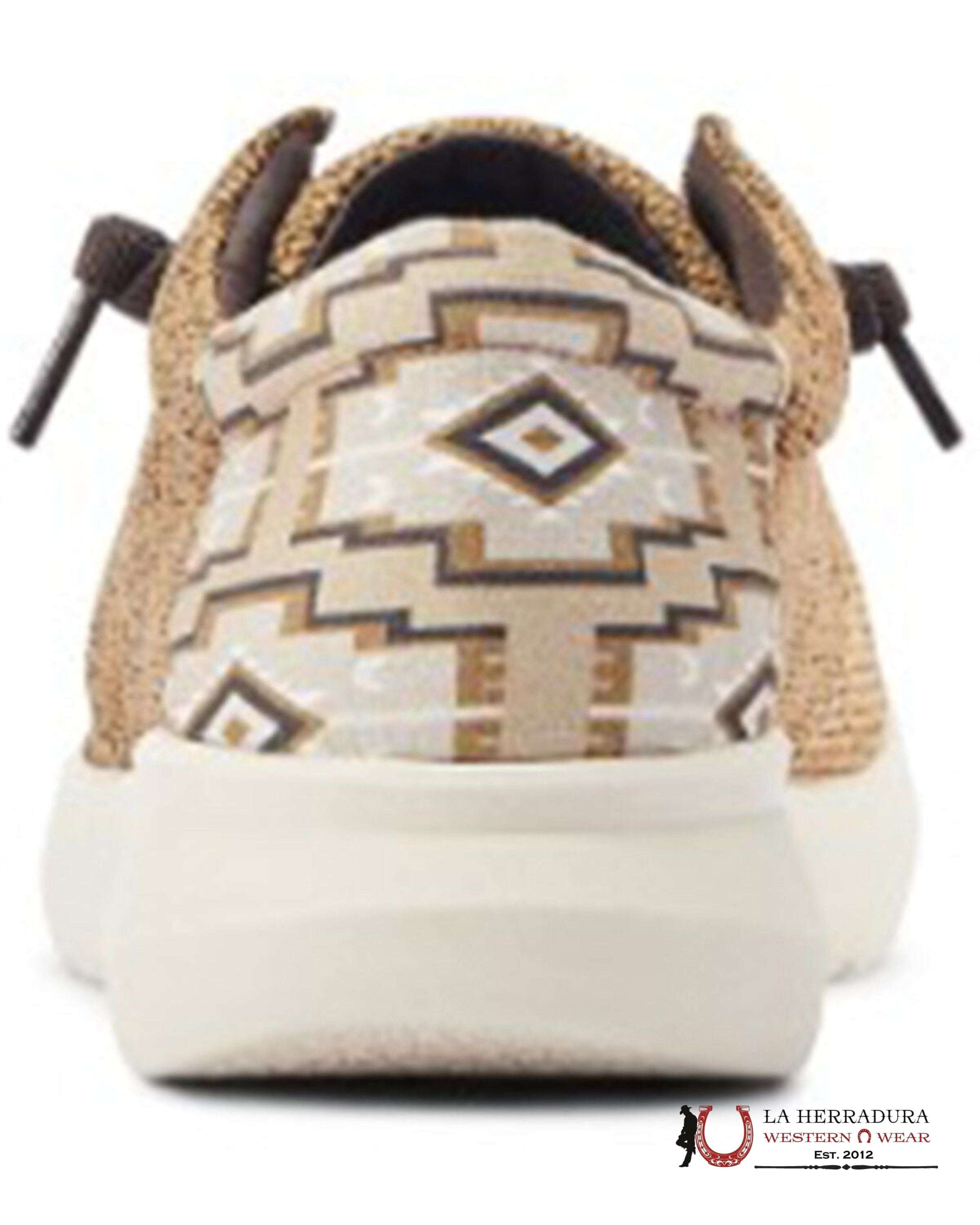 ARIAT MENS HILO STRETCH LACE HEATHERED SAND / BROWN AZTEC 10042506 ZAPATOS HOMBRES