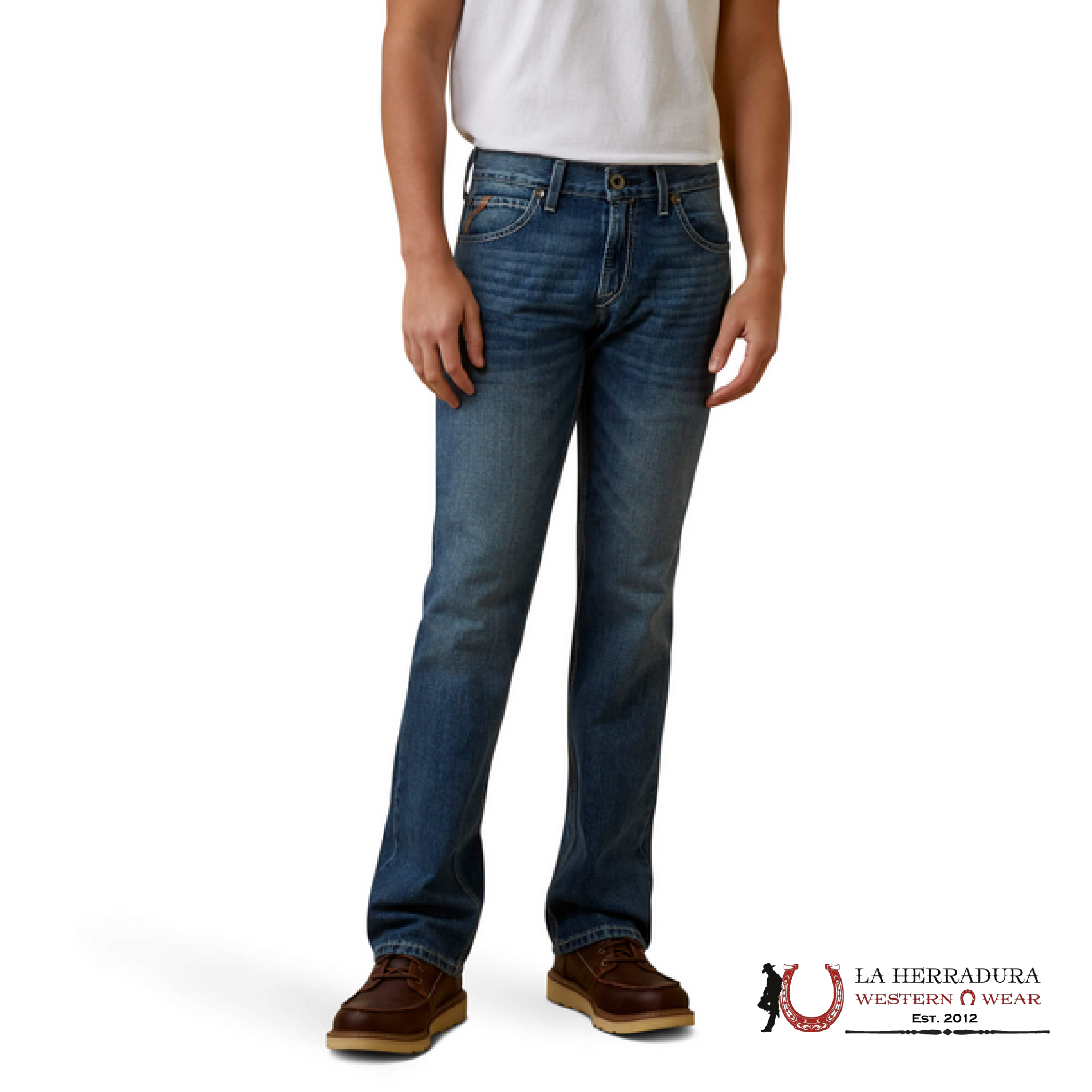 ARIAT MENS JEAN BRIGHTON M7 SLIM FIT STRAIGHT LEG 10044378 ARIAT JEANS