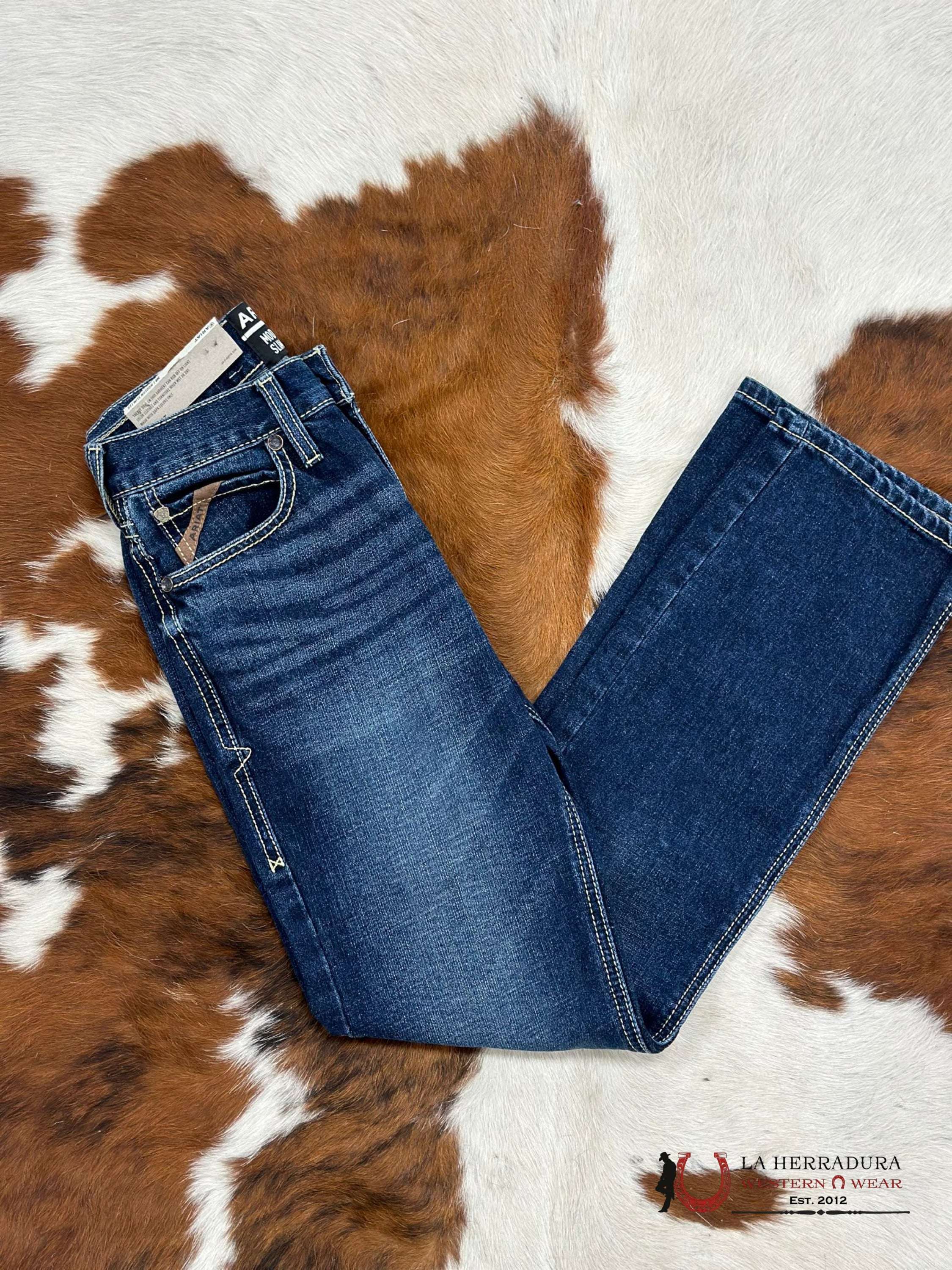 Ariat Mens Jean Drake M8 Modern Fit Slim Leg Jeans