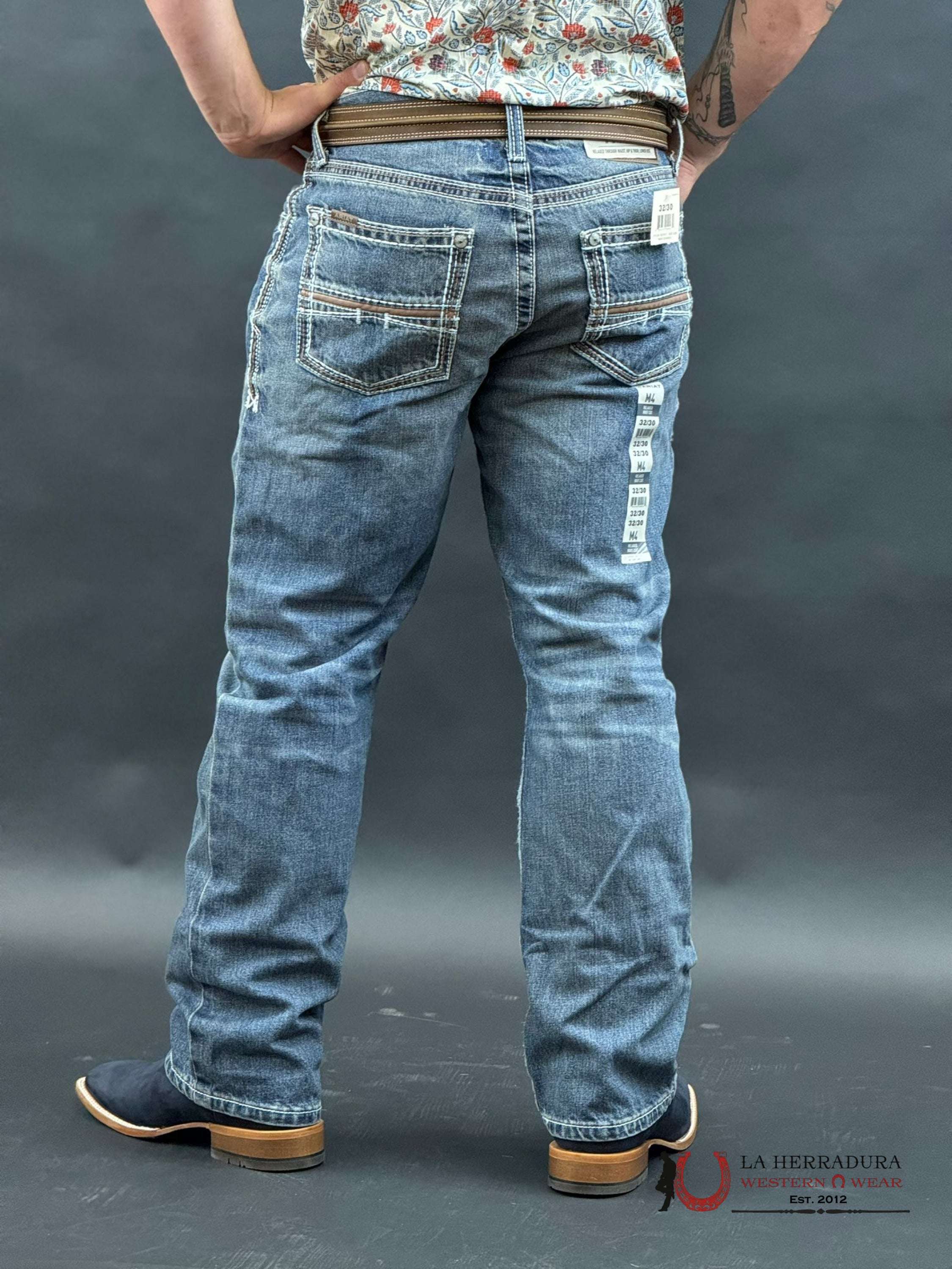 Ariat Mens Jean Durango M4 Relaxed Fit Boot Cut Jeans