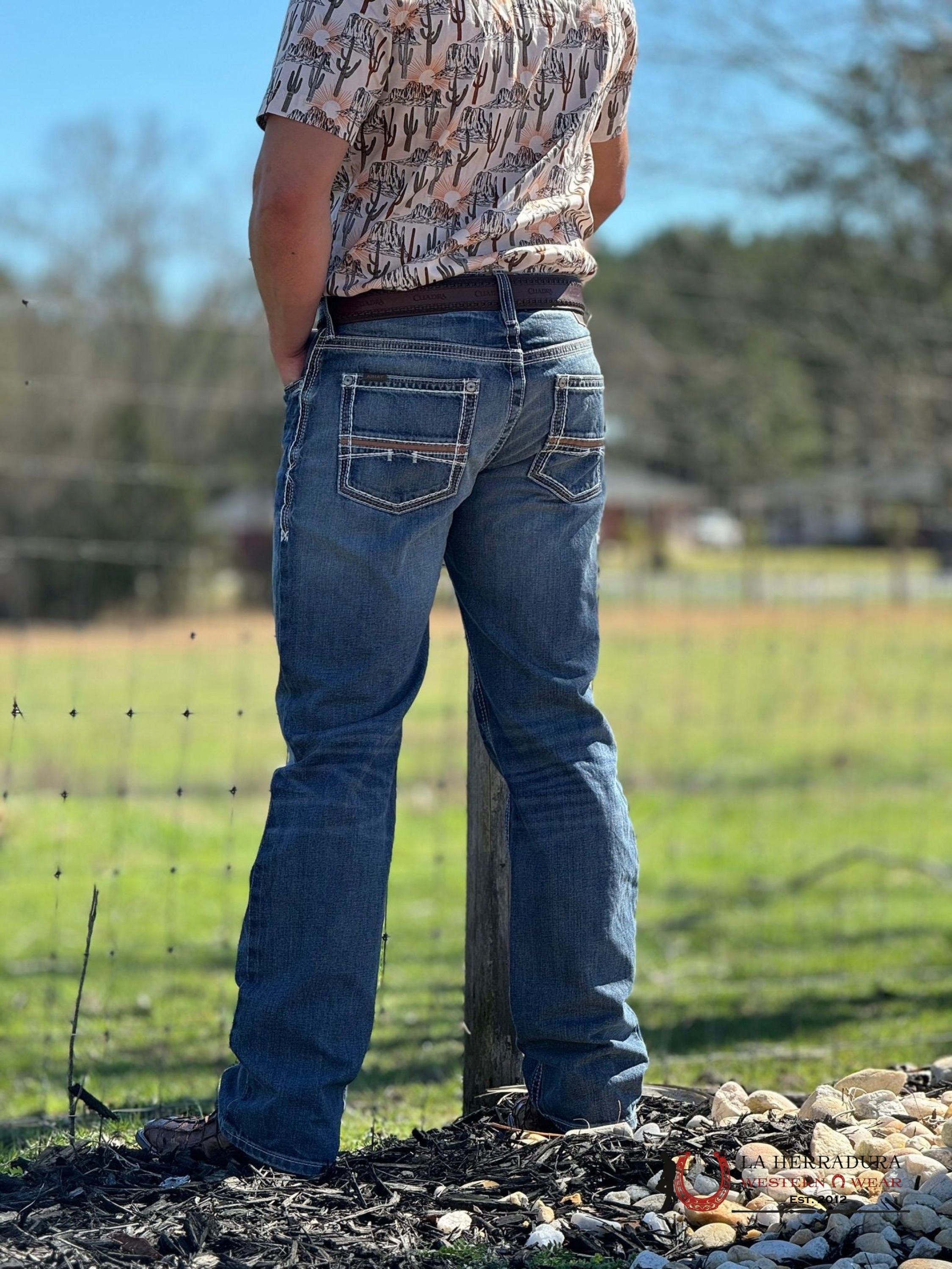 Ariat Mens Jean Durango M4 Relaxed Fit Boot Cut Jeans