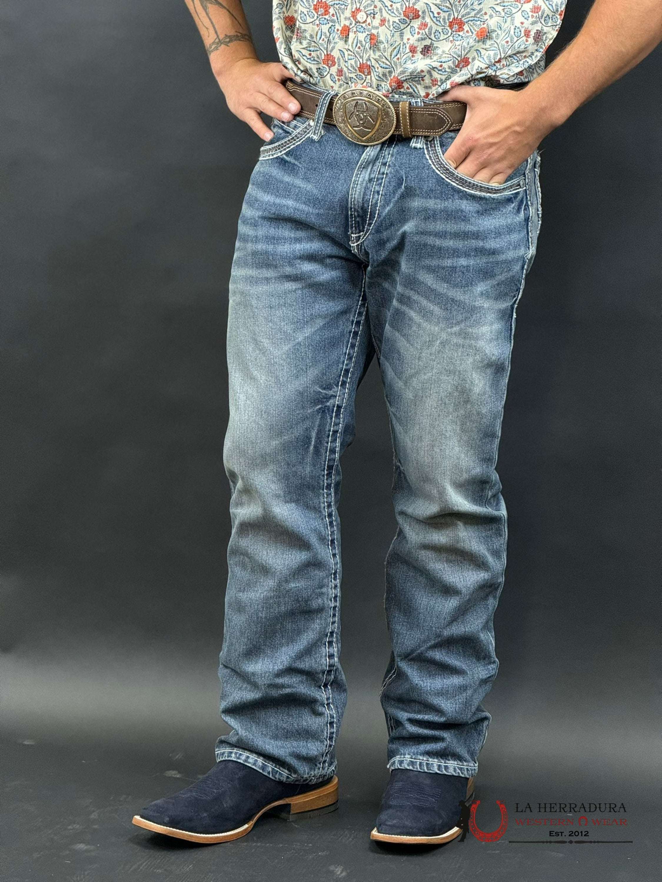 Ariat Mens Jean Durango M4 Relaxed Fit Boot Cut Jeans