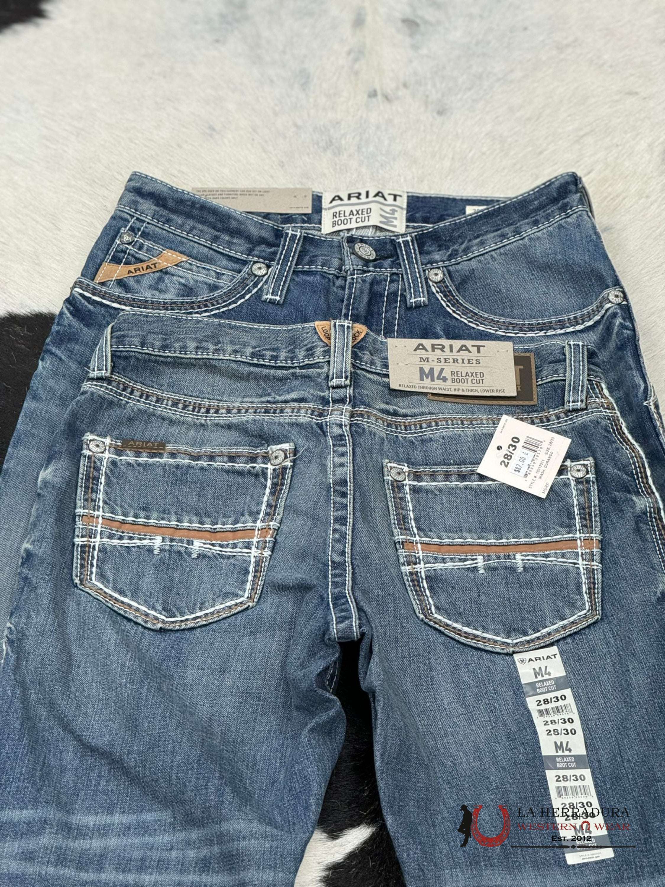 Ariat Mens Jean Durango M4 Relaxed Fit Boot Cut Jeans