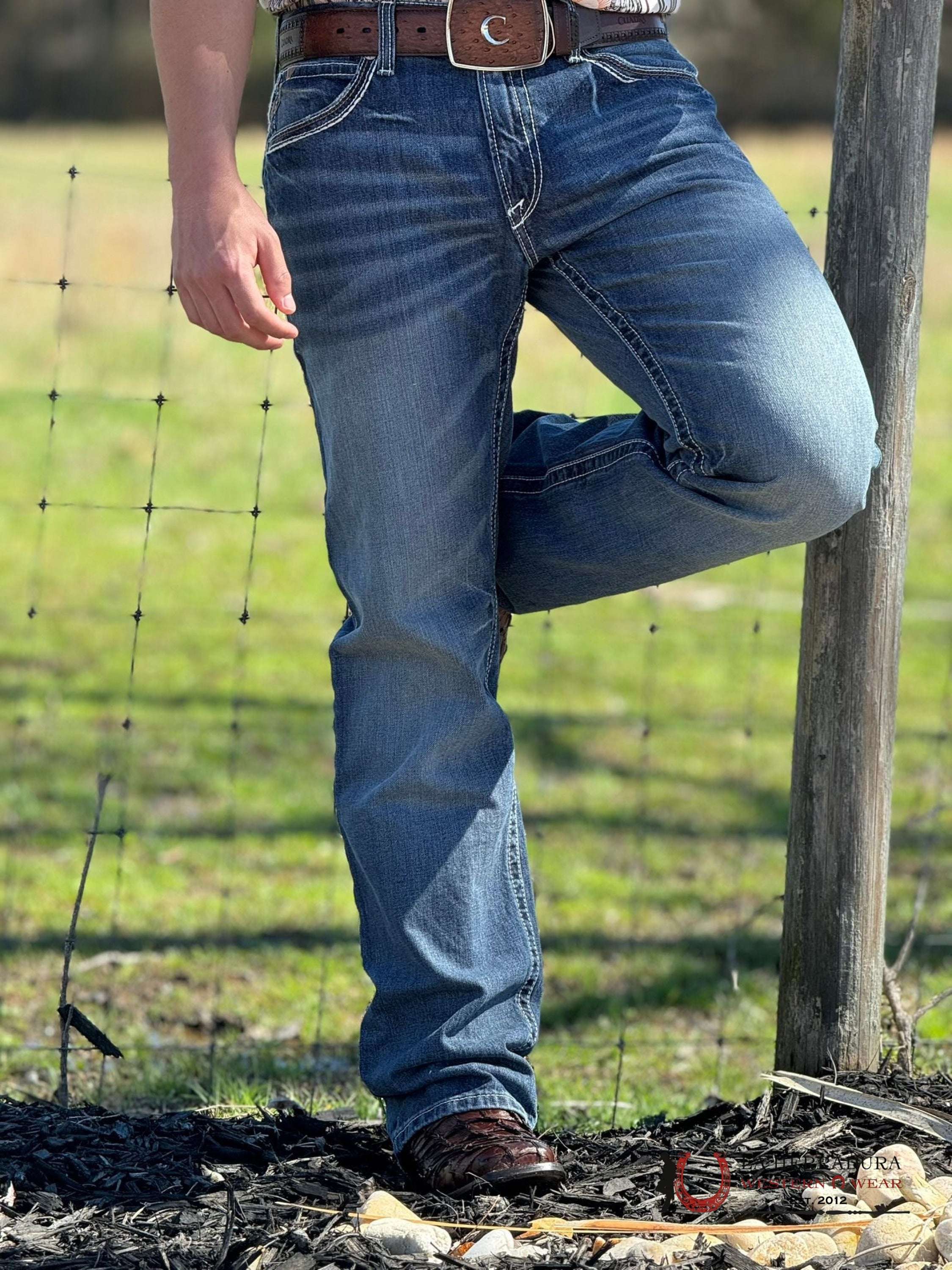 Ariat Mens Jean Durango M4 Relaxed Fit Boot Cut Jeans