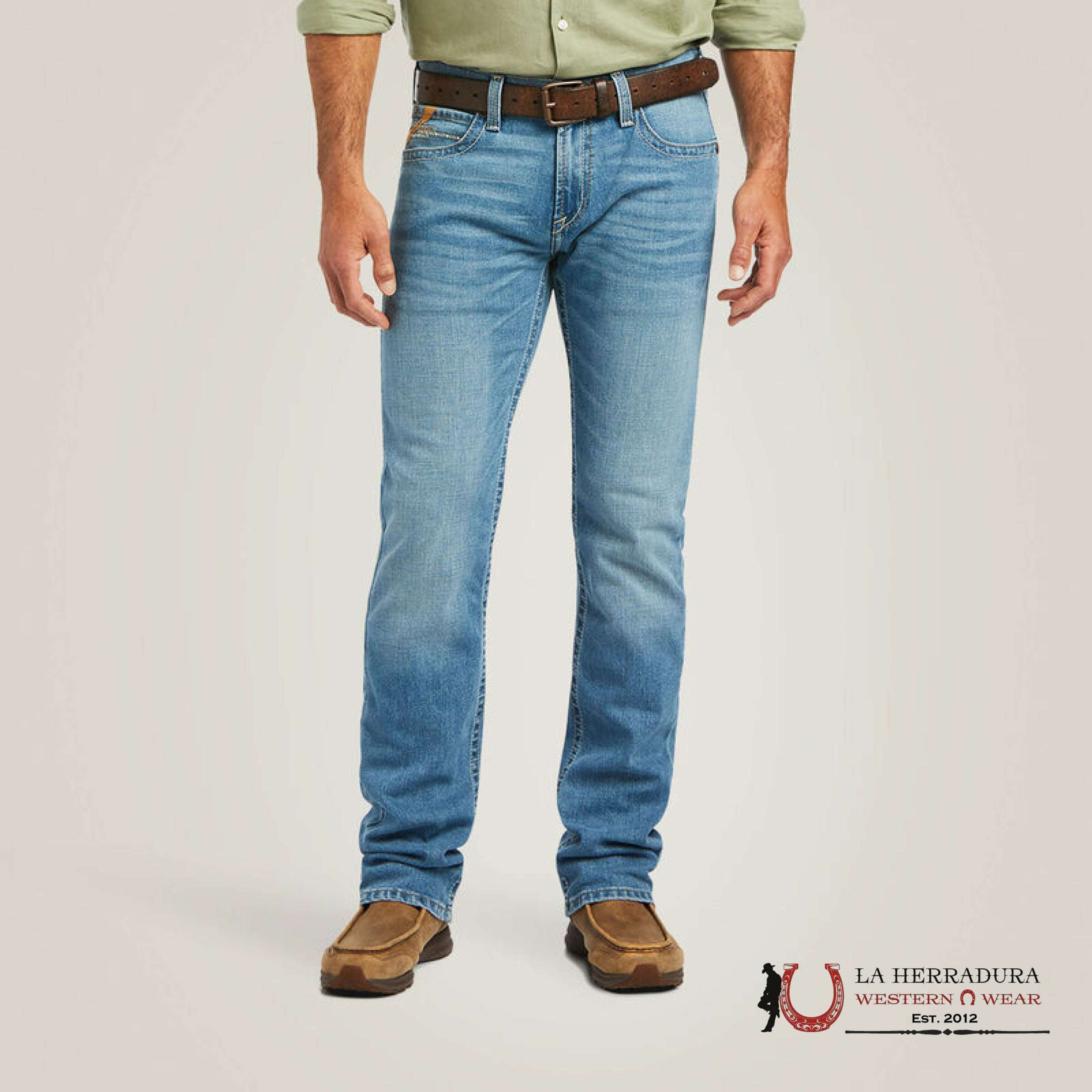 ARIAT MENS JEAN HARTWELL M7 SLIM FIT STRAIGHT LEG 10039614 ARIAT JEANS