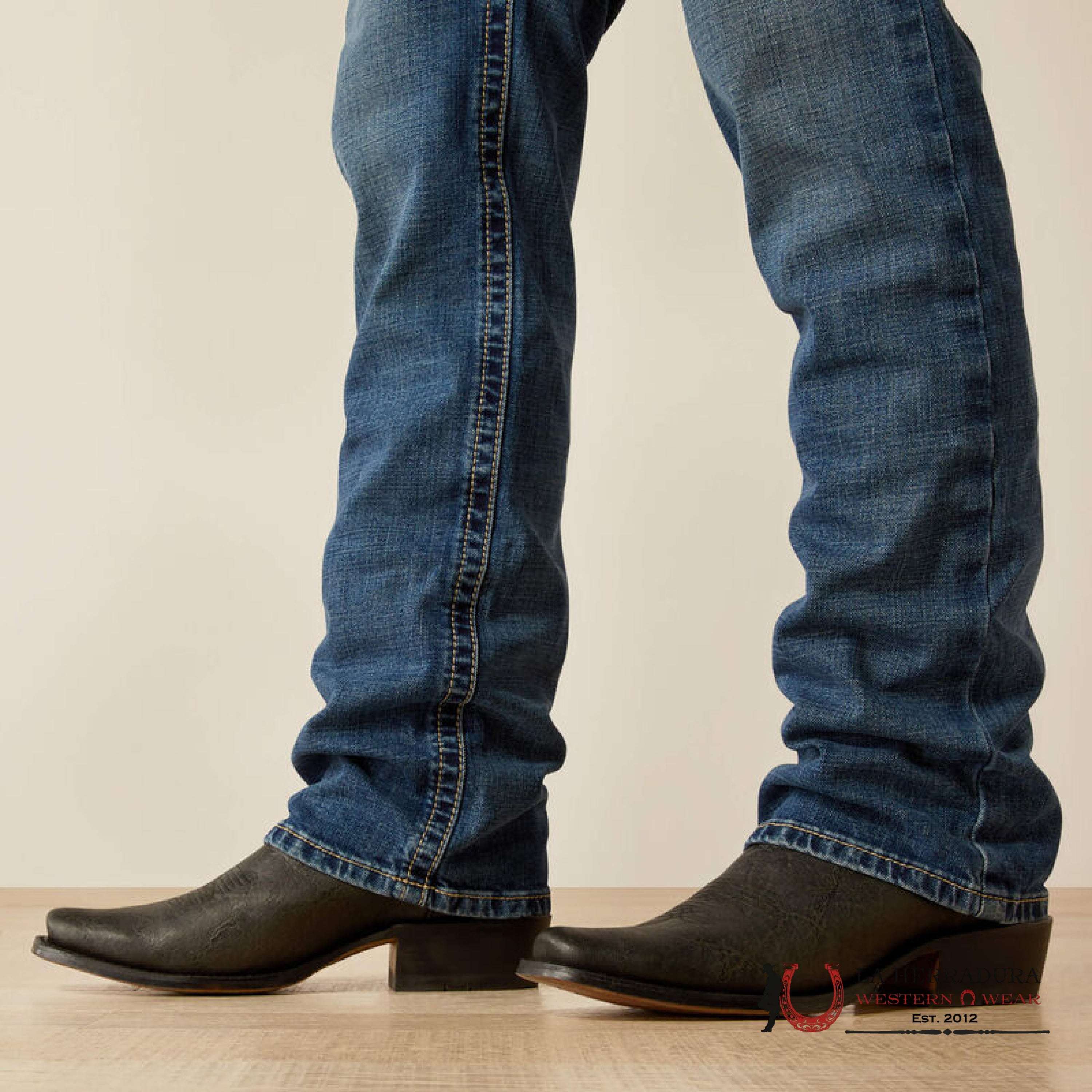 ARIAT MENS JEAN M4 RELAXED BOOT CUT- HEATH 10053542 ARIAT JEANS