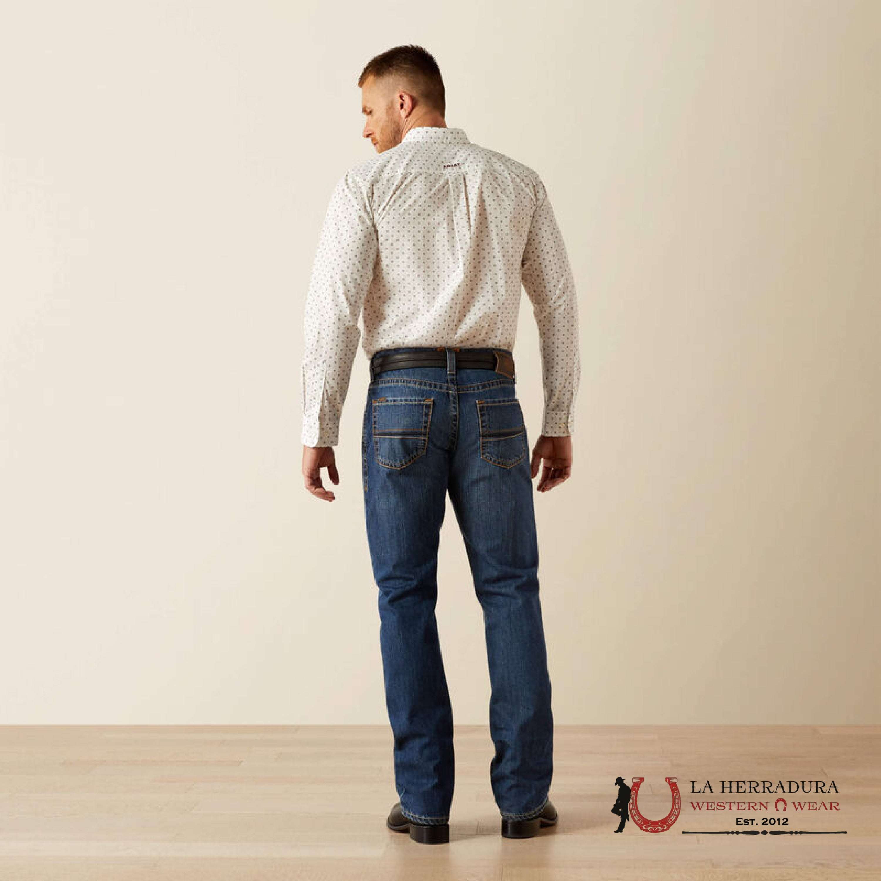 ARIAT MENS JEAN M4 RELAXED STRAIGHT- NEWTON 10053544 ARIAT JEANS