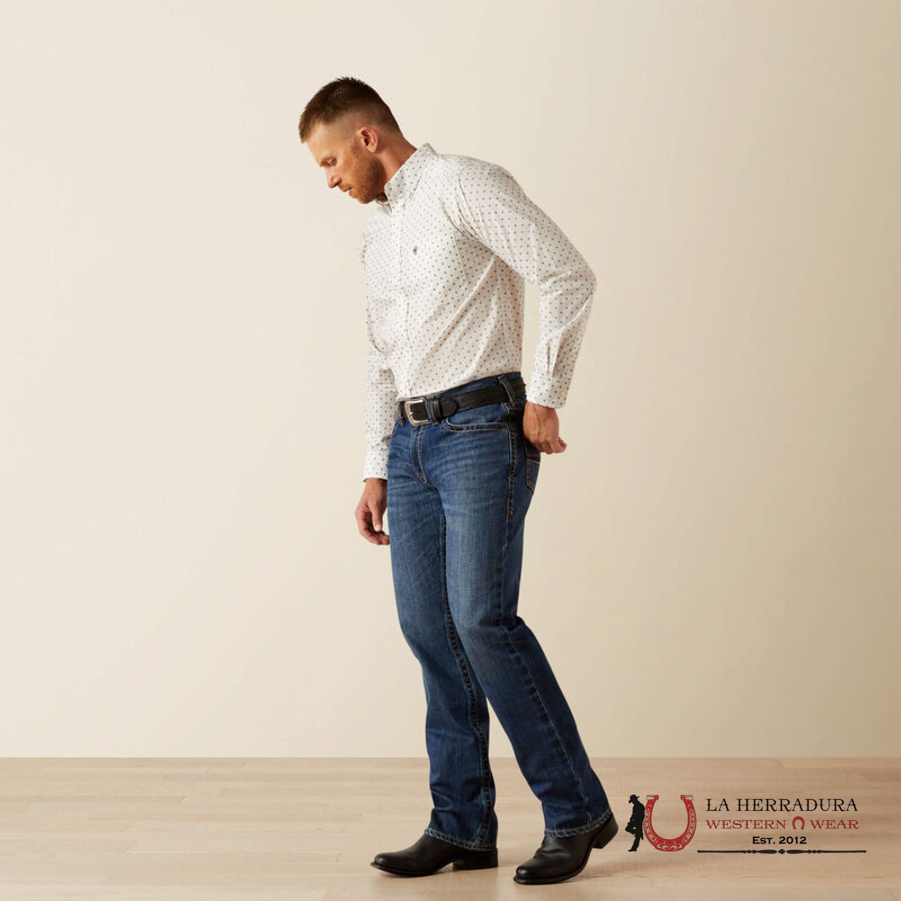 ARIAT MENS JEAN M4 RELAXED STRAIGHT- NEWTON 10053544 ARIAT JEANS