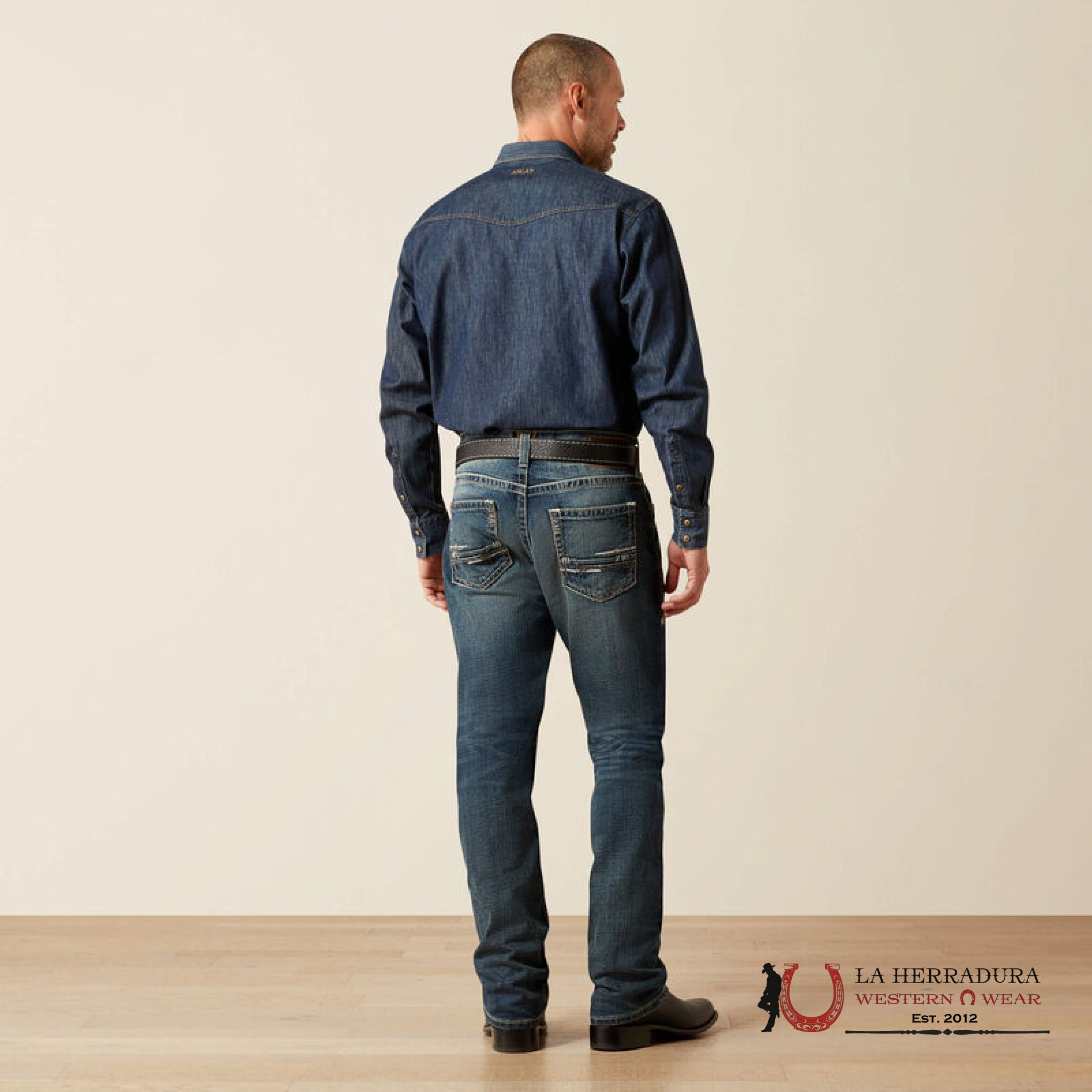 ARIAT MENS JEAN M5 LENNOX STRAIGHT FIT STRAIGHT LEG 10030275 ARIAT JEANS