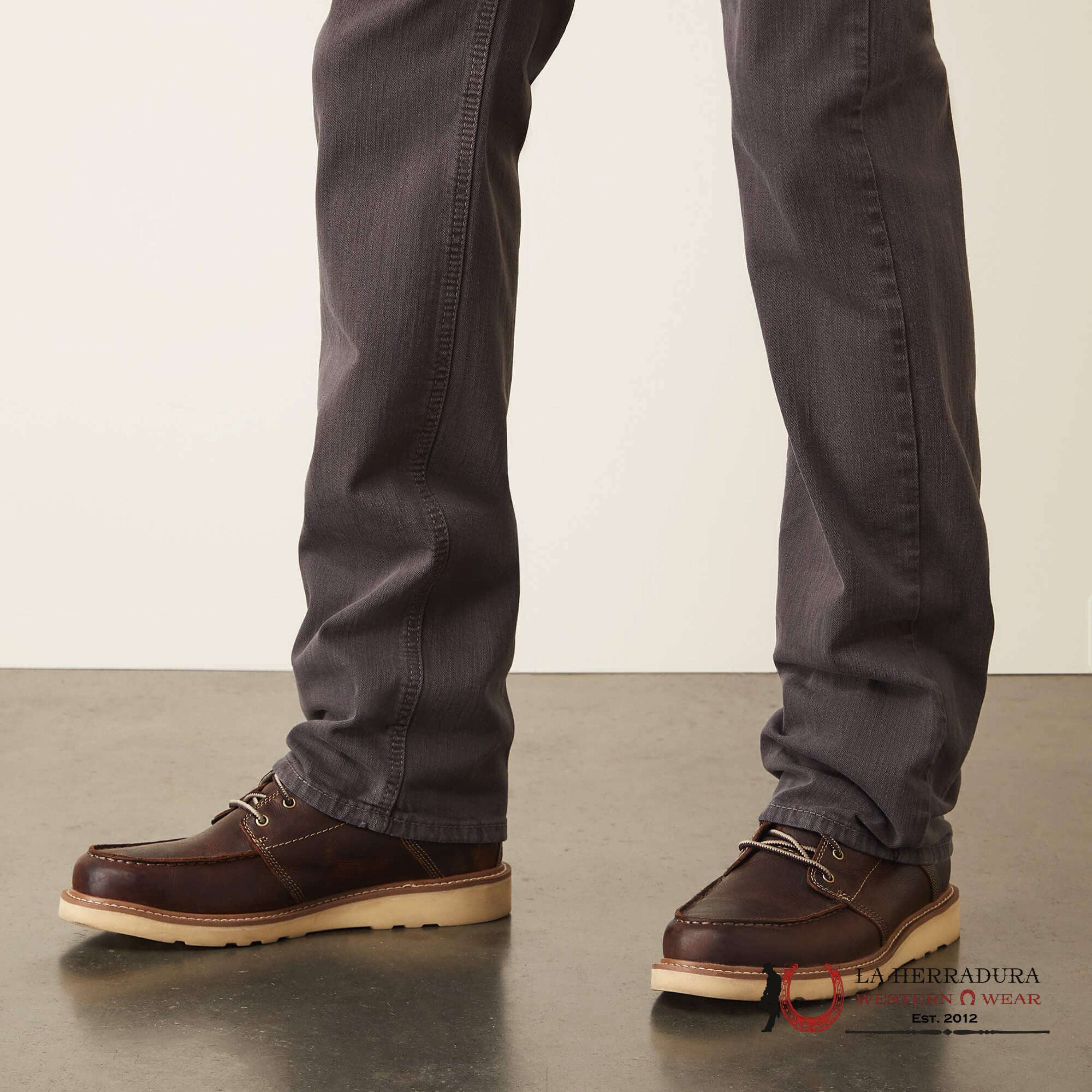 Ariat Mens Jean M7 Slim Fit Straight Leg Charcoal Jeans