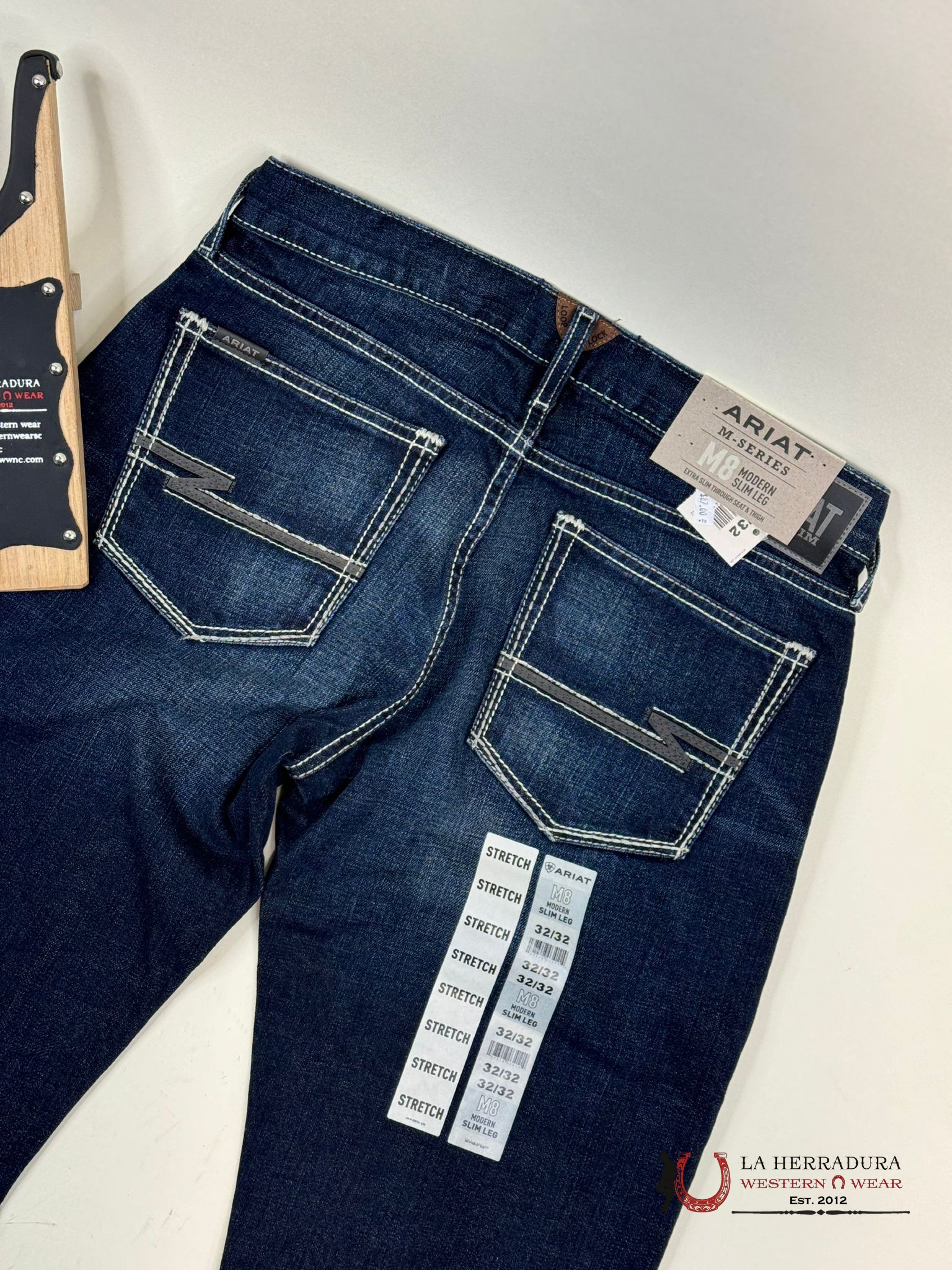 Ariat Mens Jean Nightingale M8 Modern Fit Slim Leg Jeans