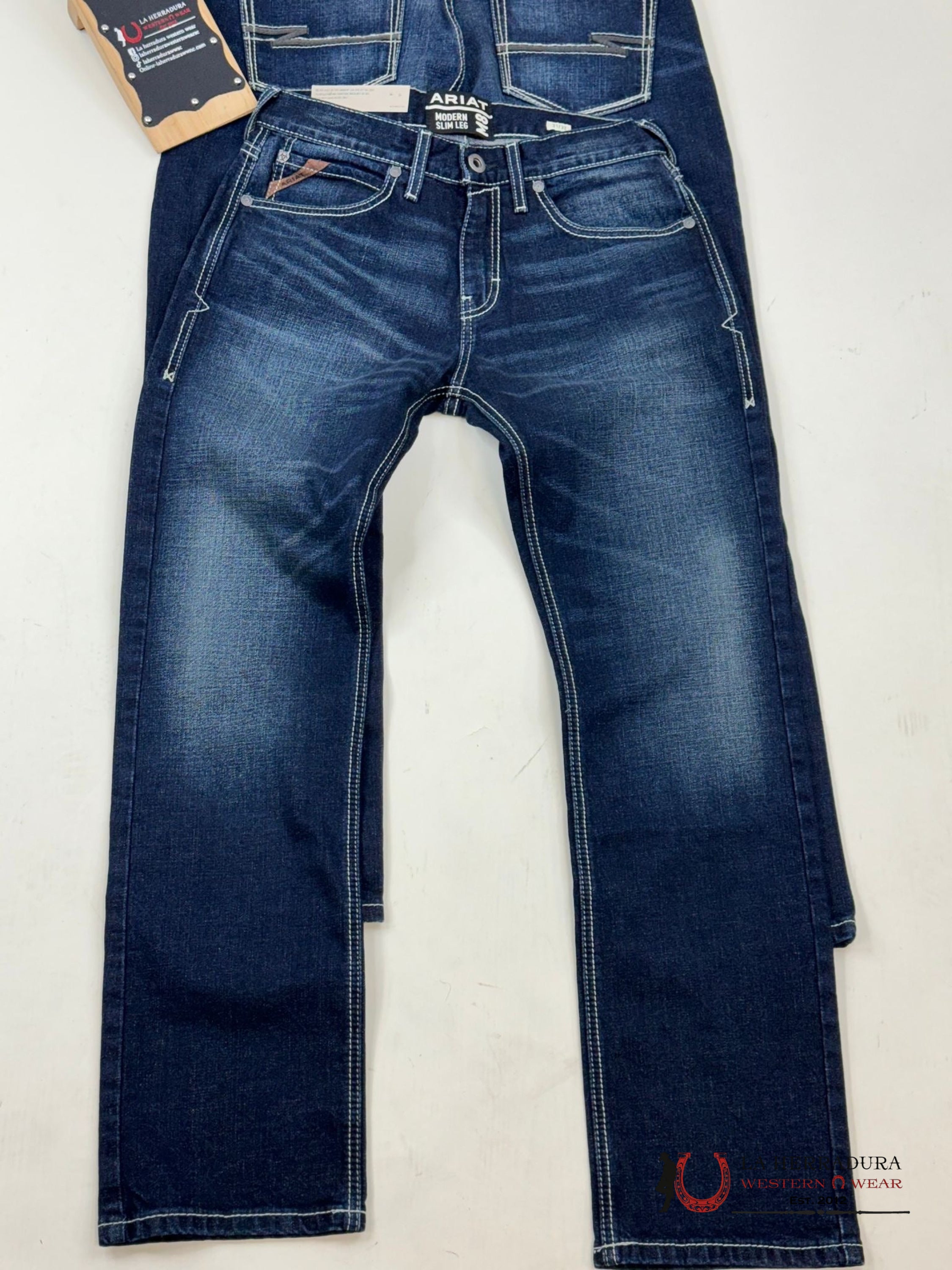 Ariat Mens Jean Nightingale M8 Modern Fit Slim Leg Jeans