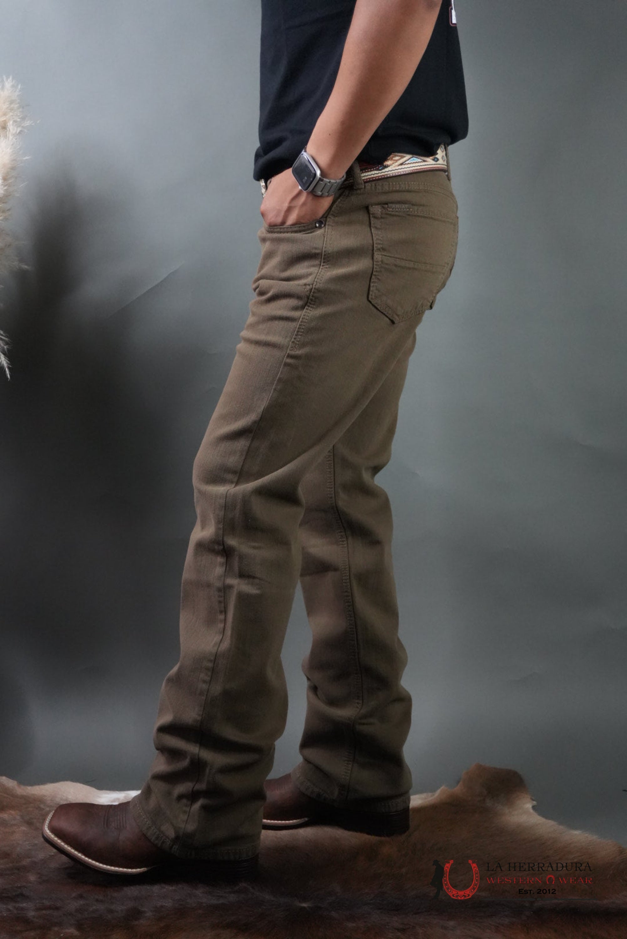 ARIAT MENS JEAN PEAT M7 SLIM FIT STRAIGHT LEG ARIAT JEANS