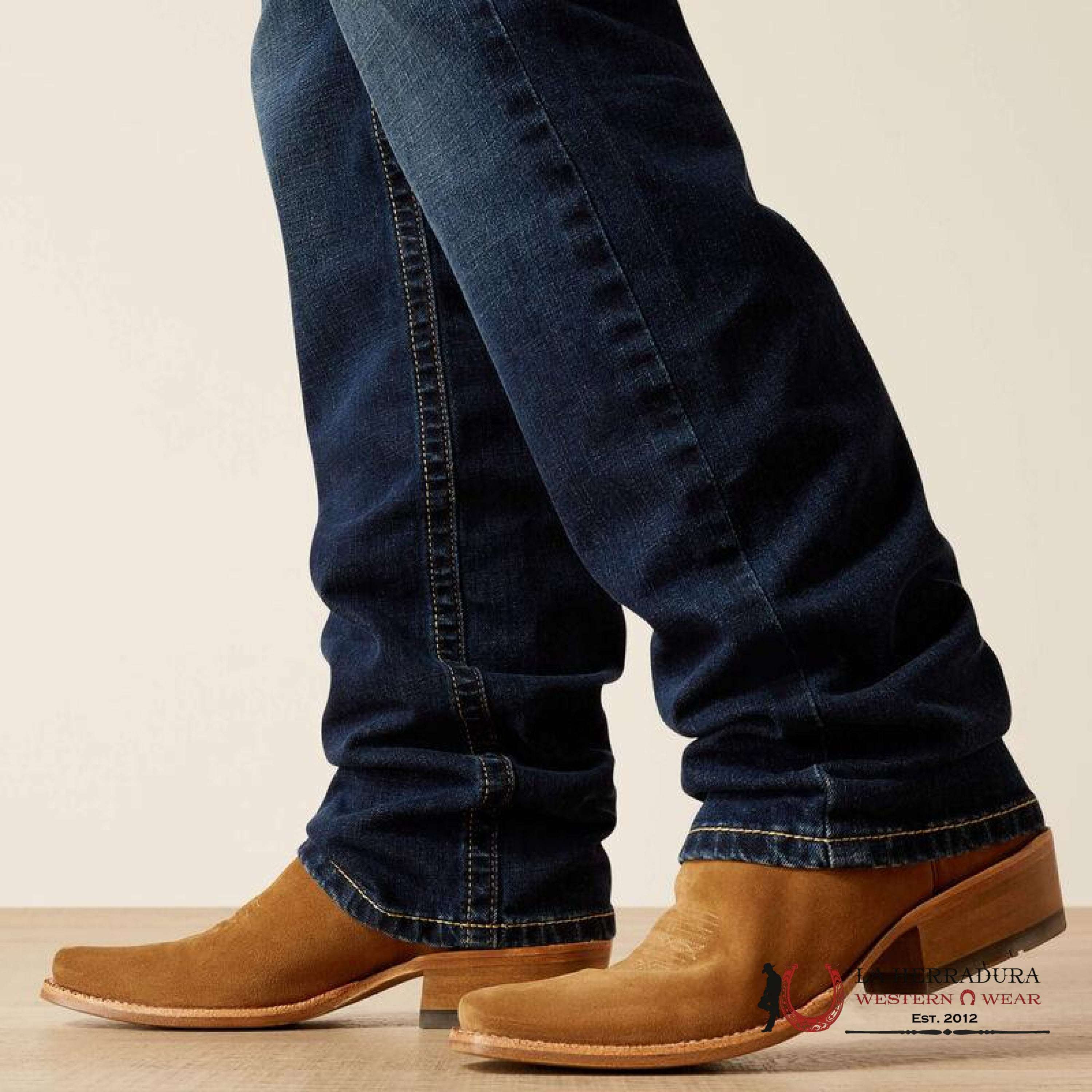 ARIAT MENS JEAN PINEDALE M7 SLIM FIT STRAIGHT LEG 10051601 ARIAT JEANS