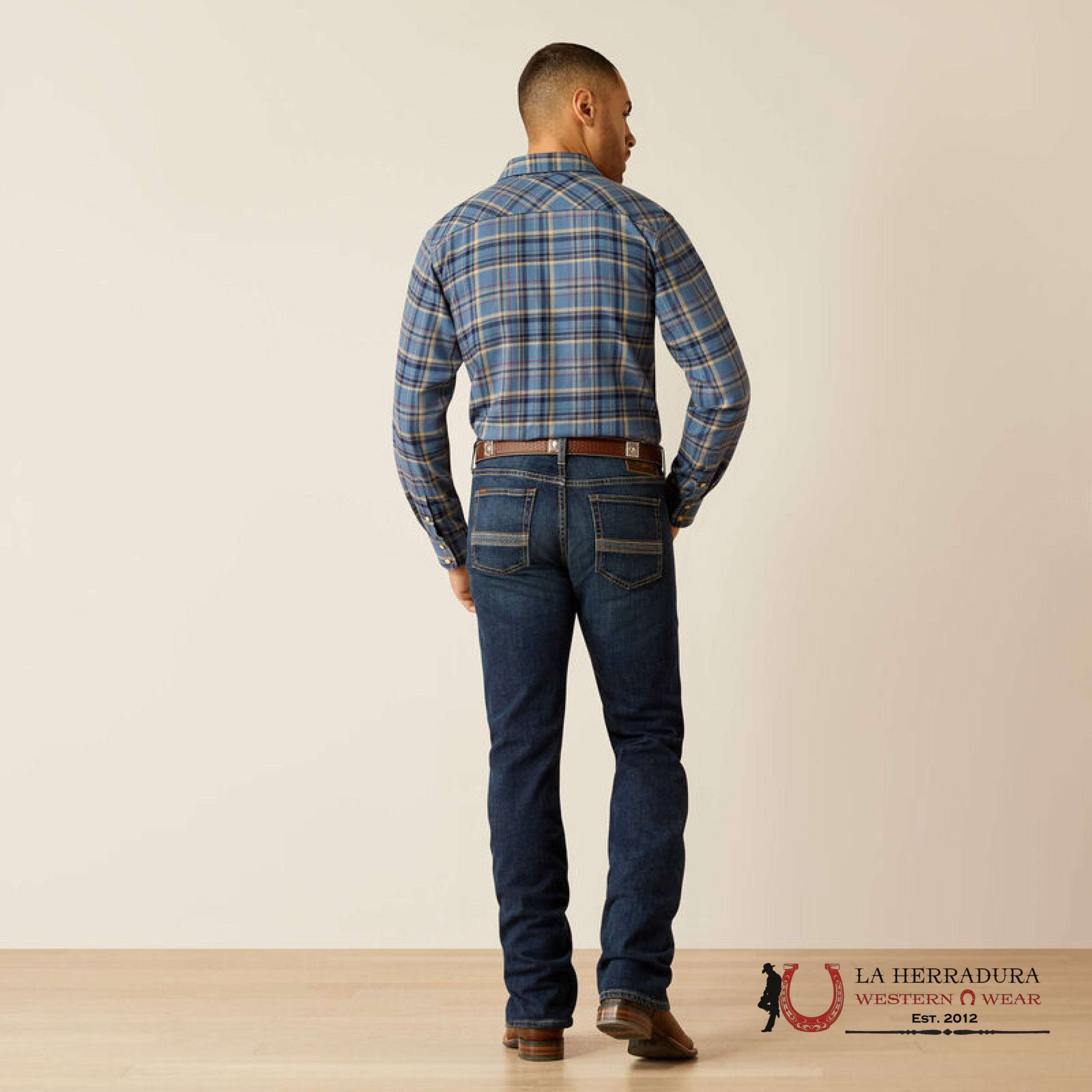 ARIAT MENS JEAN QUEST M7 SLIM FIT STRAIGHT LEG 10051870 ARIAT JEANS
