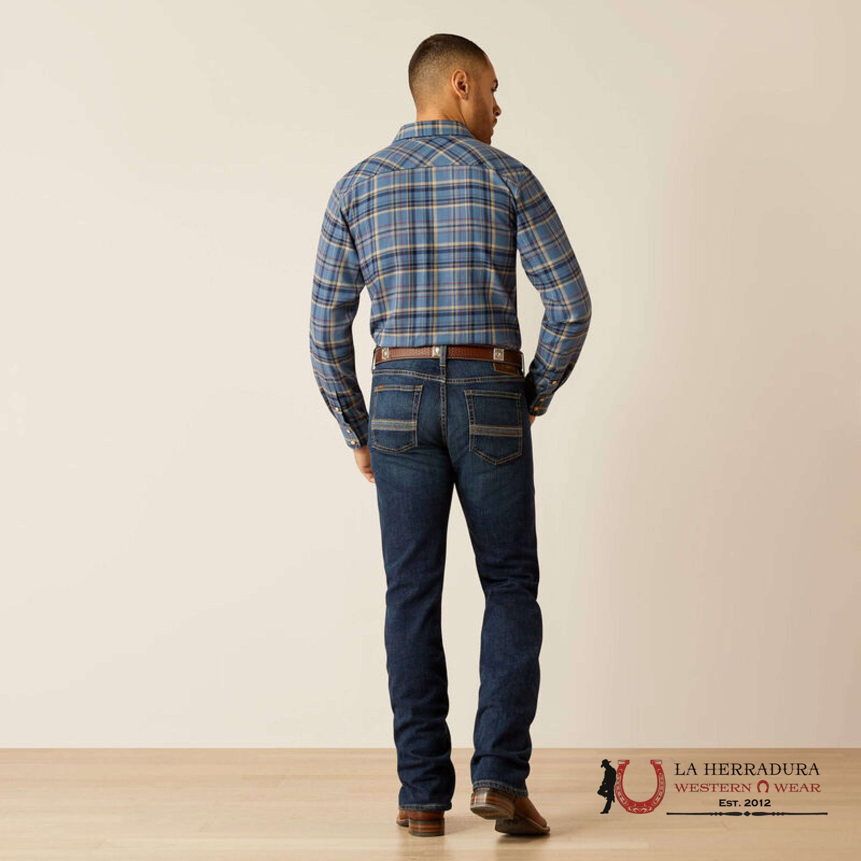 ARIAT MENS JEAN QUEST M7 SLIM FIT STRAIGHT LEG 10051870 ARIAT JEANS