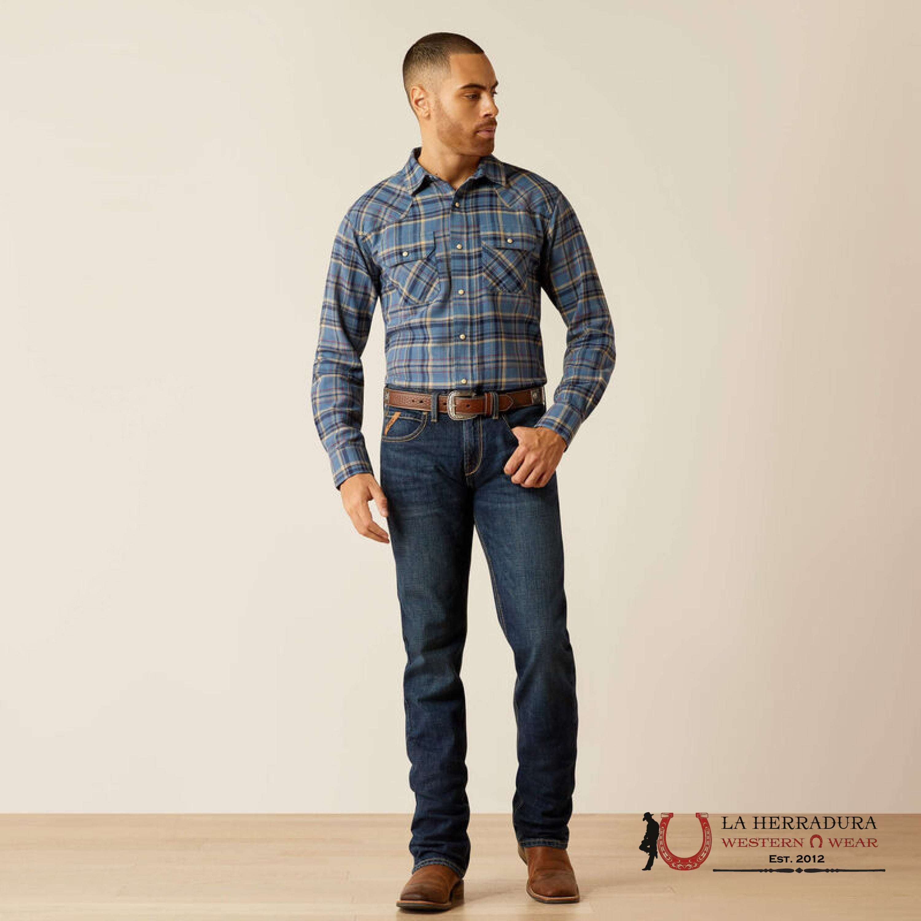 ARIAT MENS JEAN QUEST M7 SLIM FIT STRAIGHT LEG 10051870 ARIAT JEANS